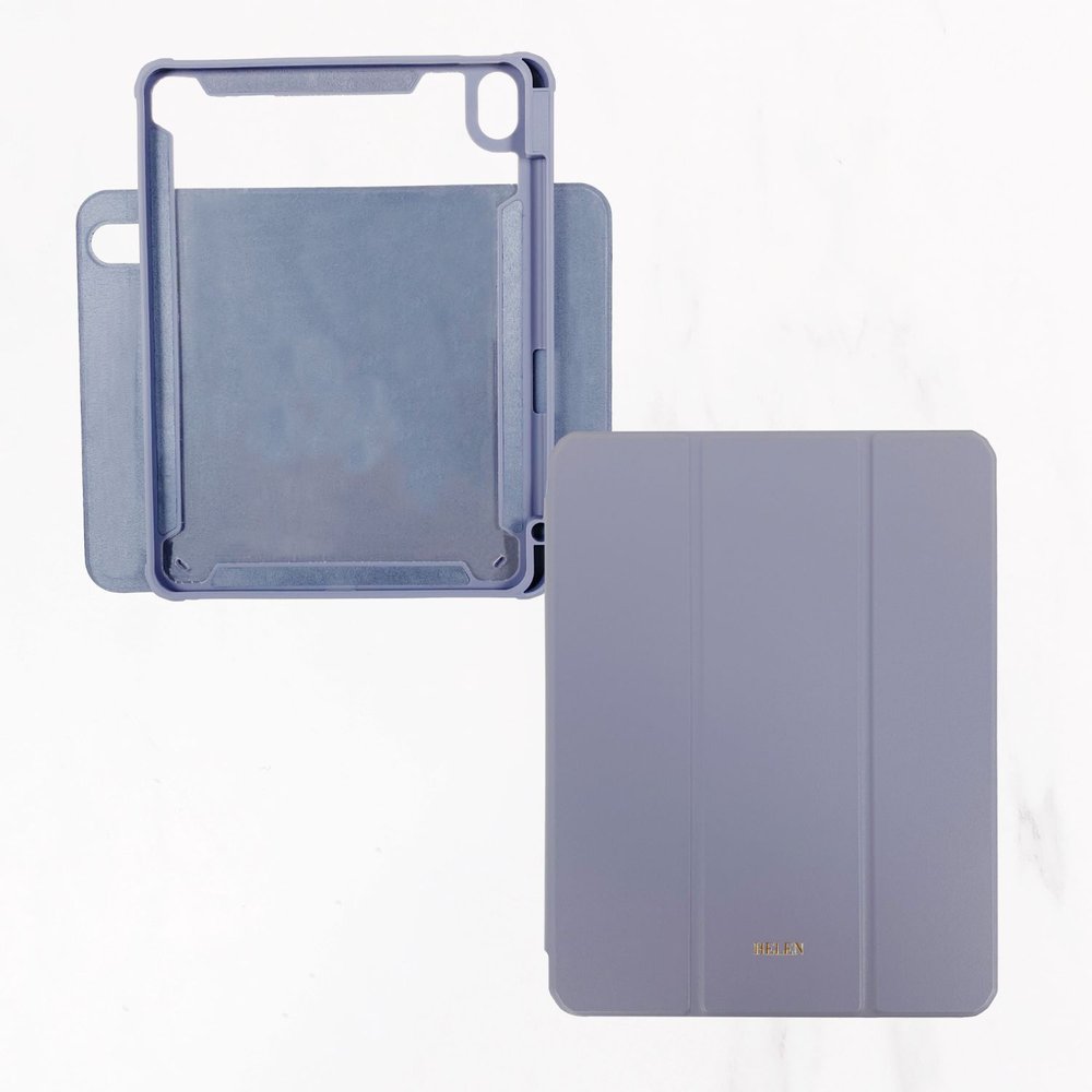 iPad Series - Designer Studio Leather Case - Small Font - Purple — Valerie  Constance - Personalized Leather Tech Accessories