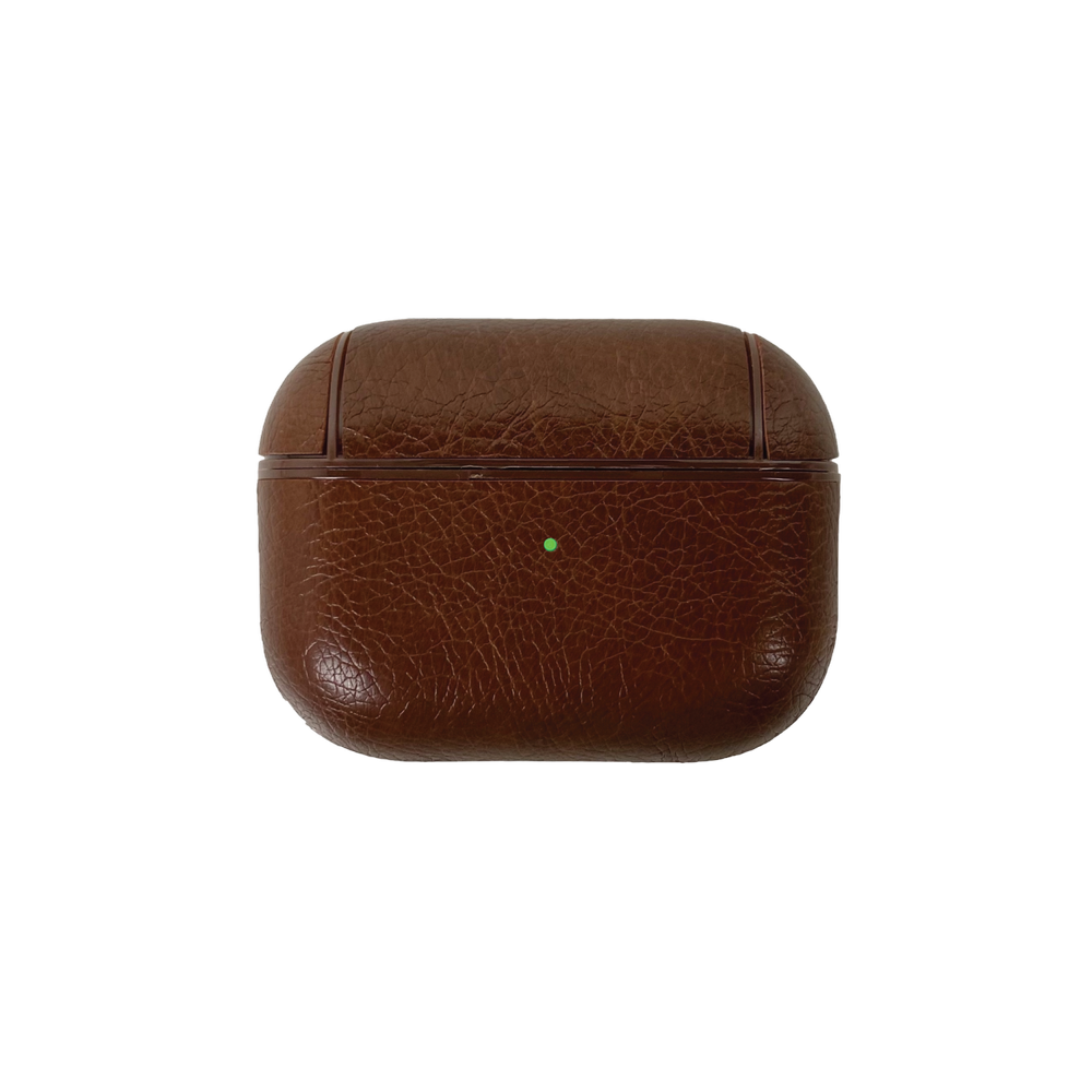 AirPods Pro 2 (2nd Gen) Case with Lanyard- Light Brown — Valerie Constance  - Personalized Leather Tech Accessories