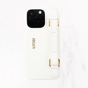 Personalised leather iPhone strap cases - Tech Accessories