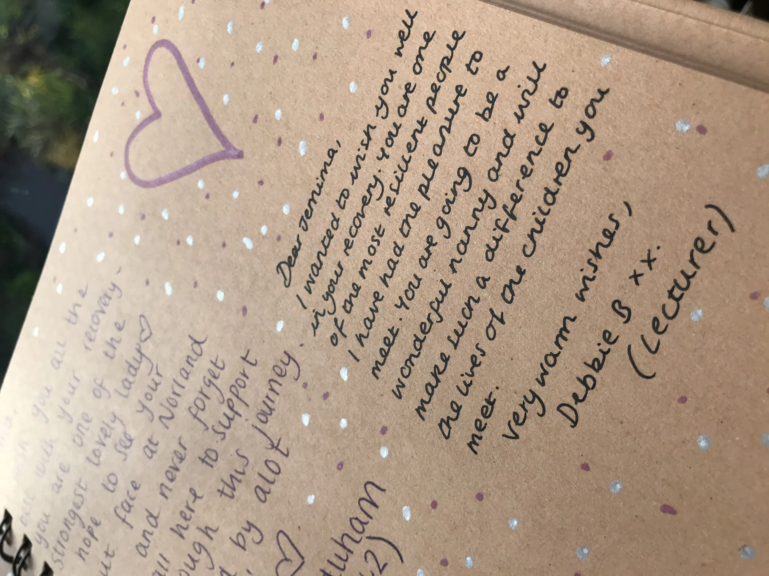 Just a few of the messages...