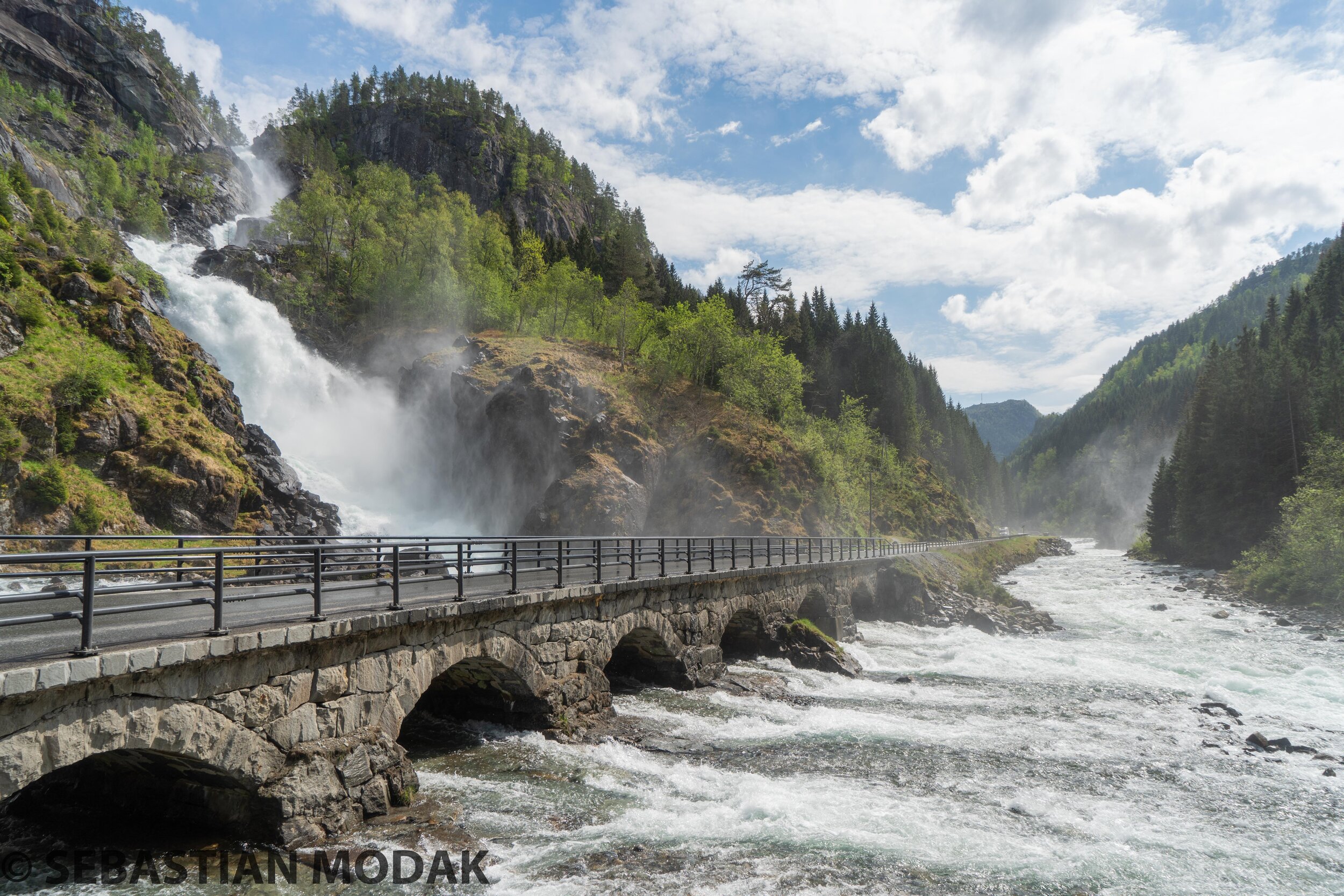  Låtefossen, Norway 