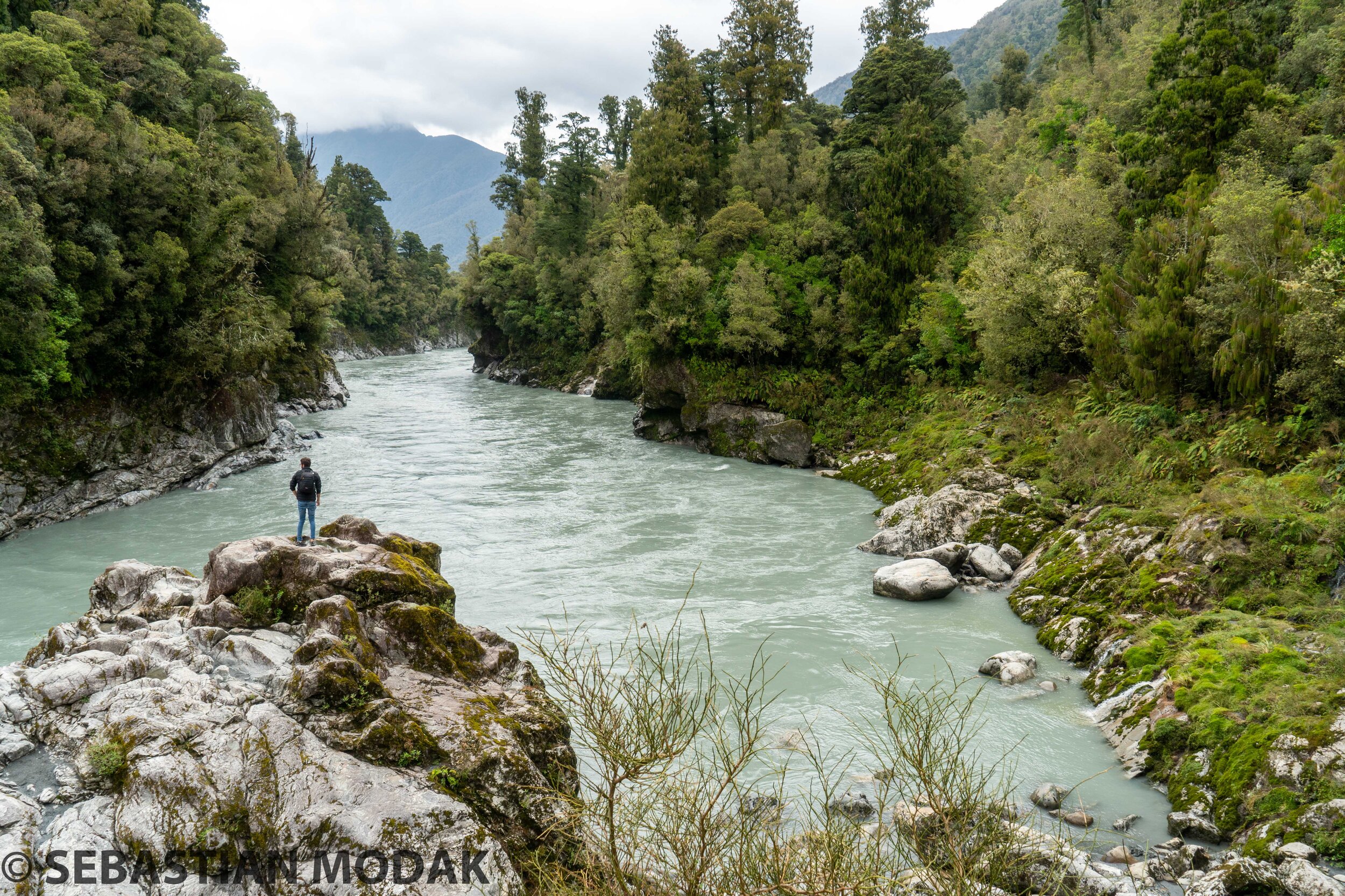  Hokitika Gorge, New Zealand 