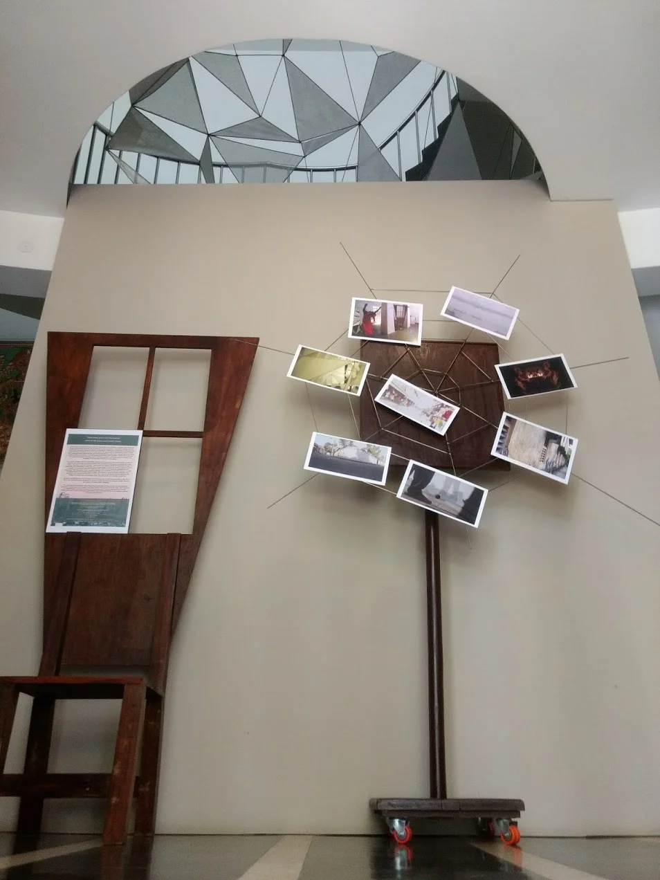 Installation on the research outcomes
