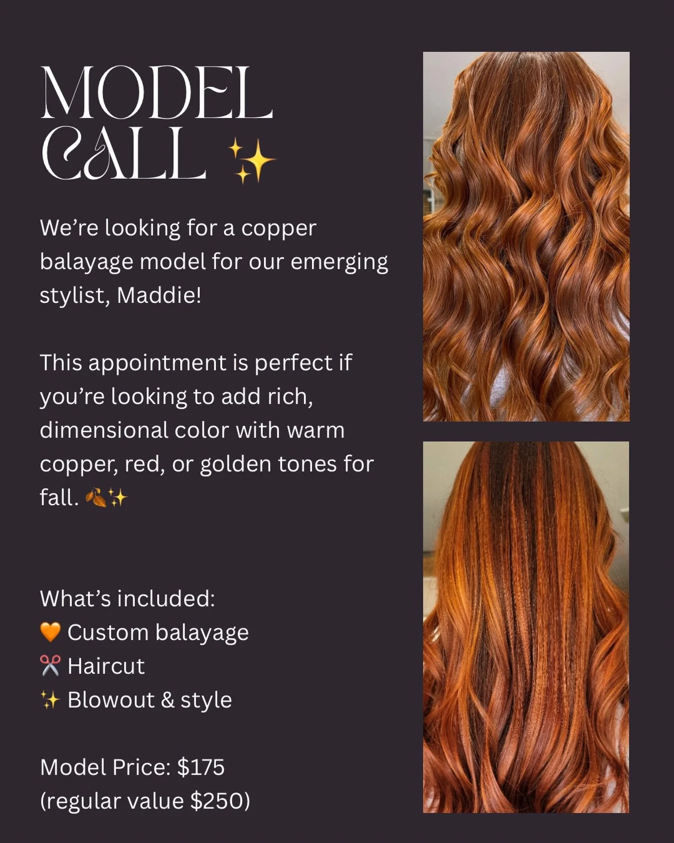 send us a DM or text 📲 973-618-8744 ✨ #njhair #fallhair #balayage #njhairstylist #njhairsalon