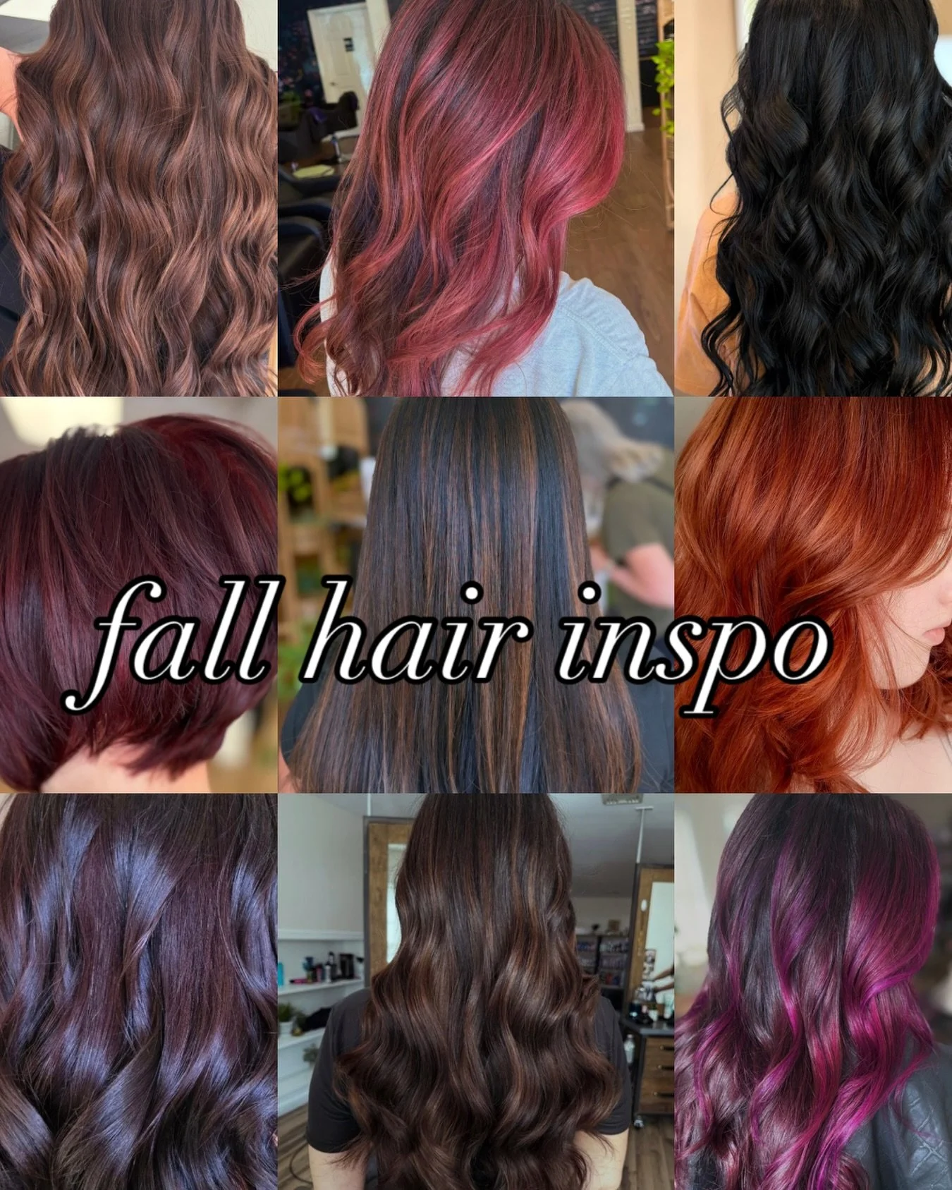 what color are you trying this season? ✨ #fallhair #hair #njhairsalon #njhairstylist #balayage