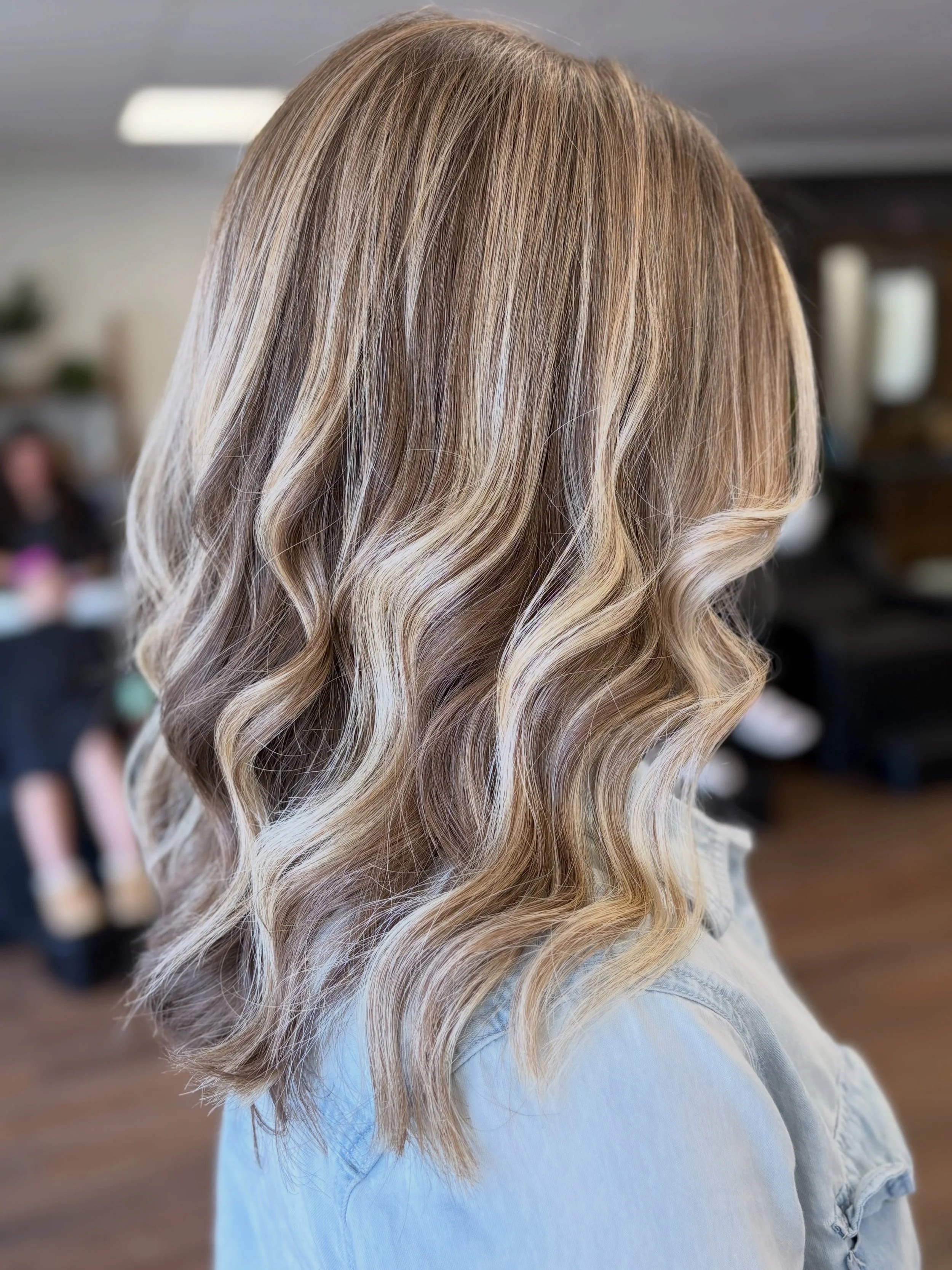 halo blonde ✨ #hair #balayage #blondebalayage #redkenshadeseq #njhair