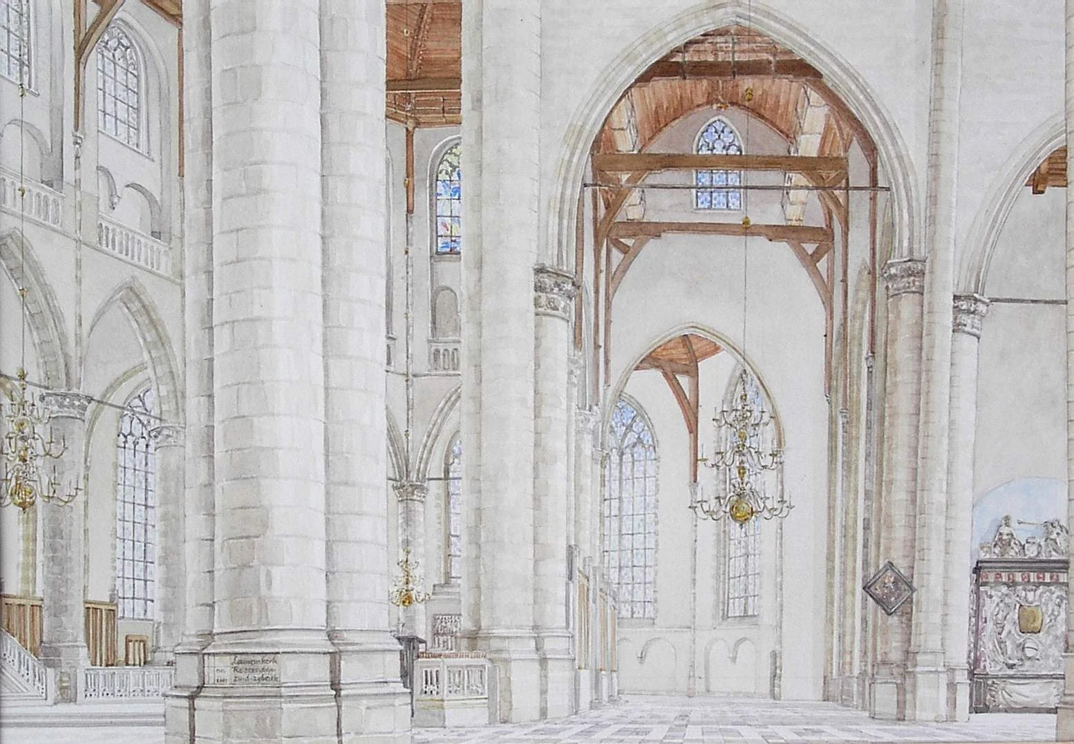 2002, Laurenskerk Rotterdam, zuid-kooromgang 