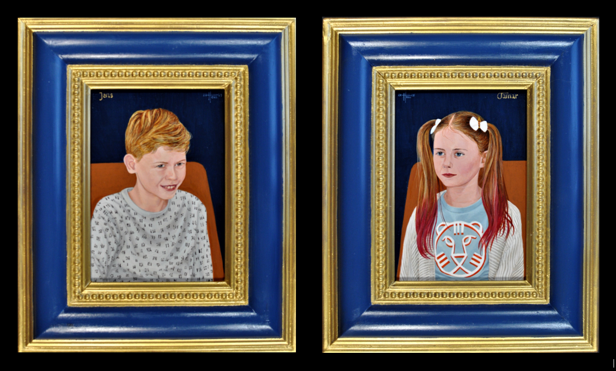 2019, mijn buurkinderen Jens &amp; Tamar