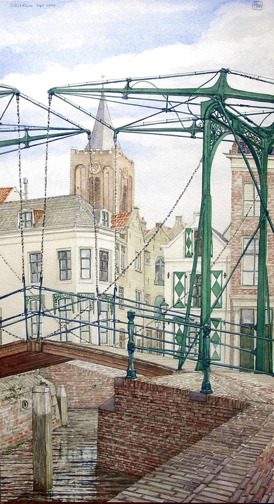 Grote Kerk vanaf de Korte Haven