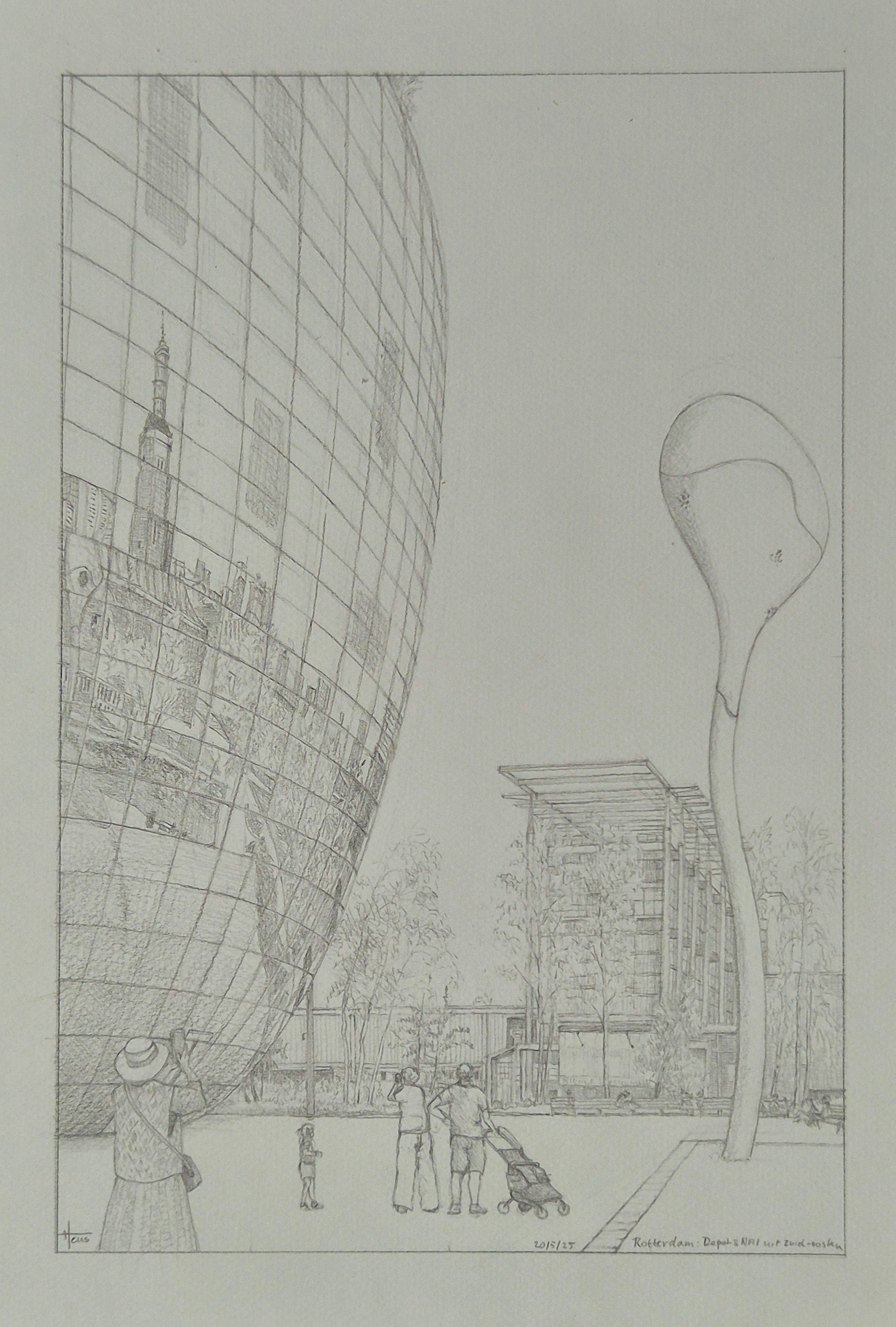 Rotterdam, Depot en NAI uit zuidoosten