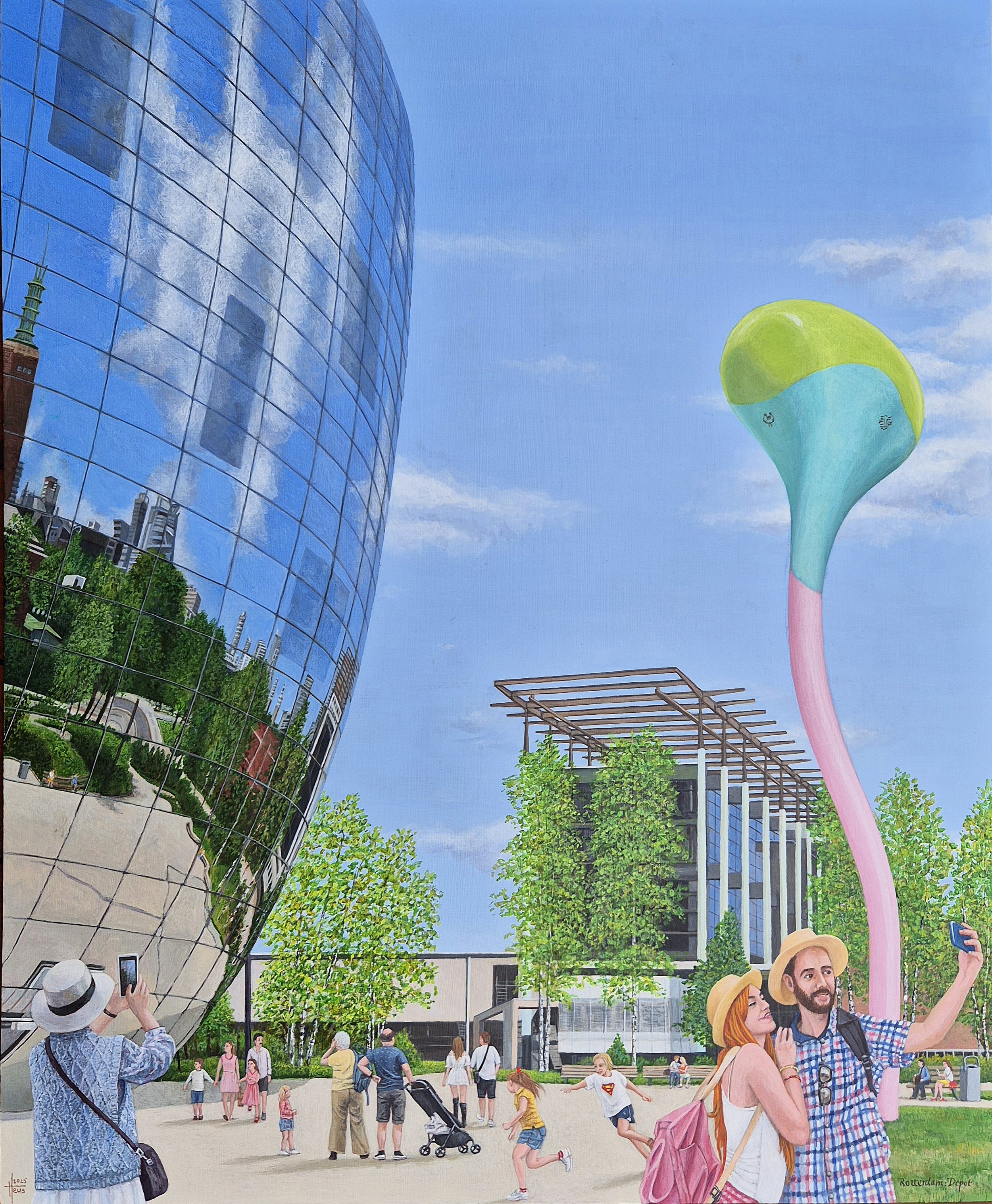 Rotterdam, Depot en NAI uit zuidoosten