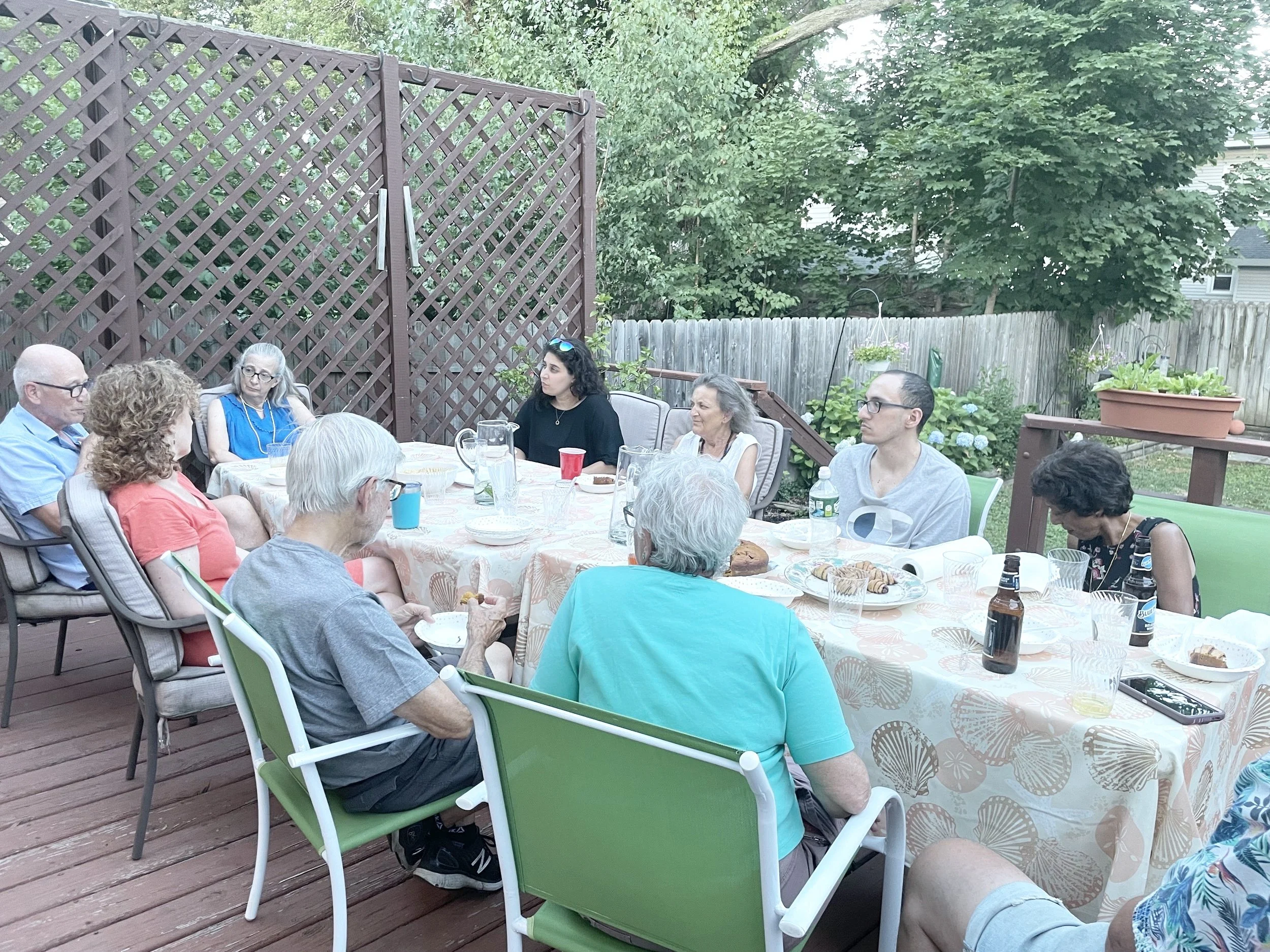 How are you building back community?