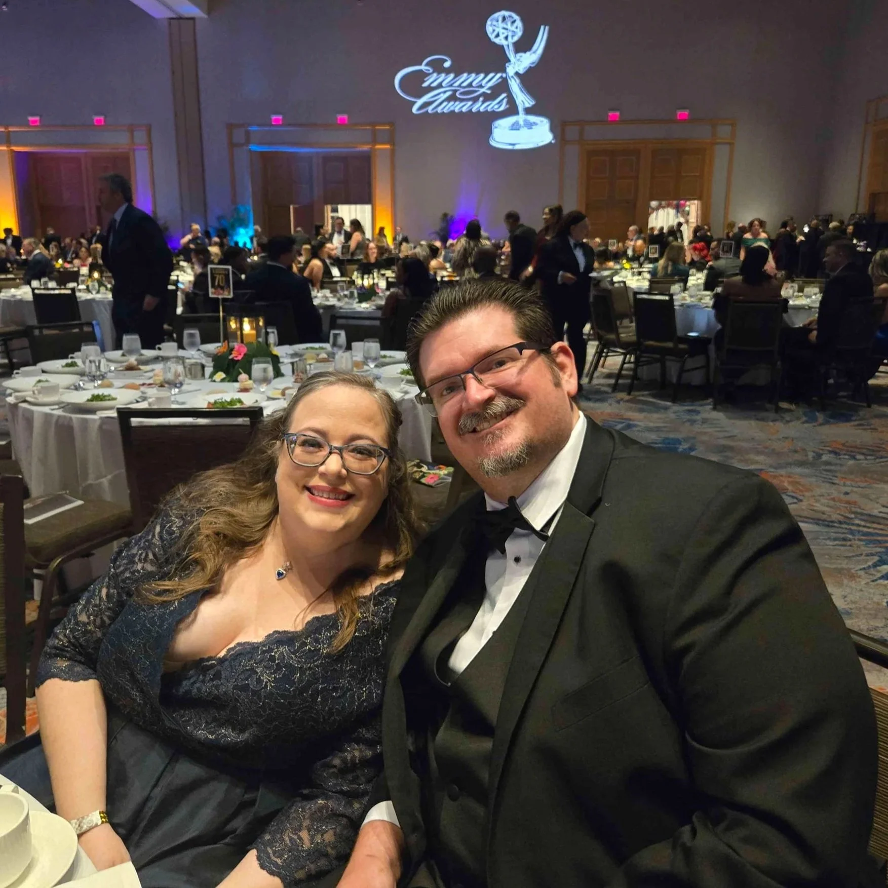Will and Kaylee at Suncoast Emmys.jpg