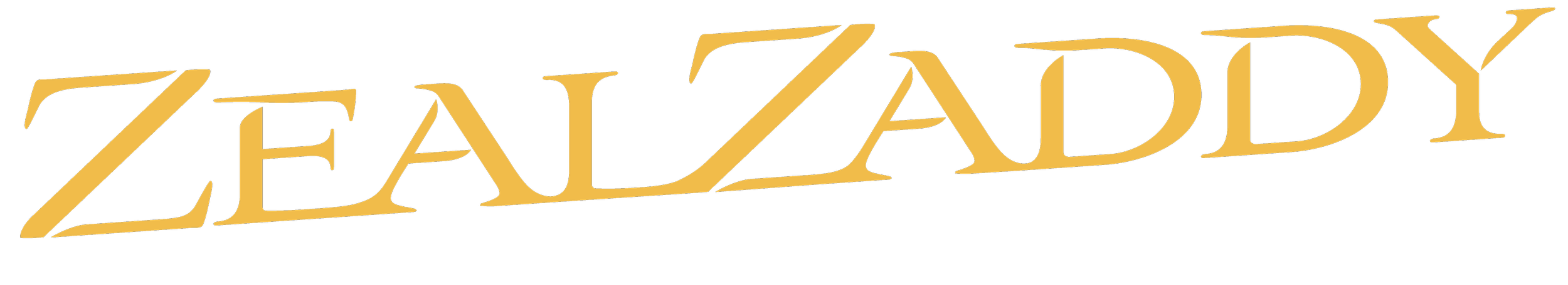 The word "ZealZaddy" in gold text.