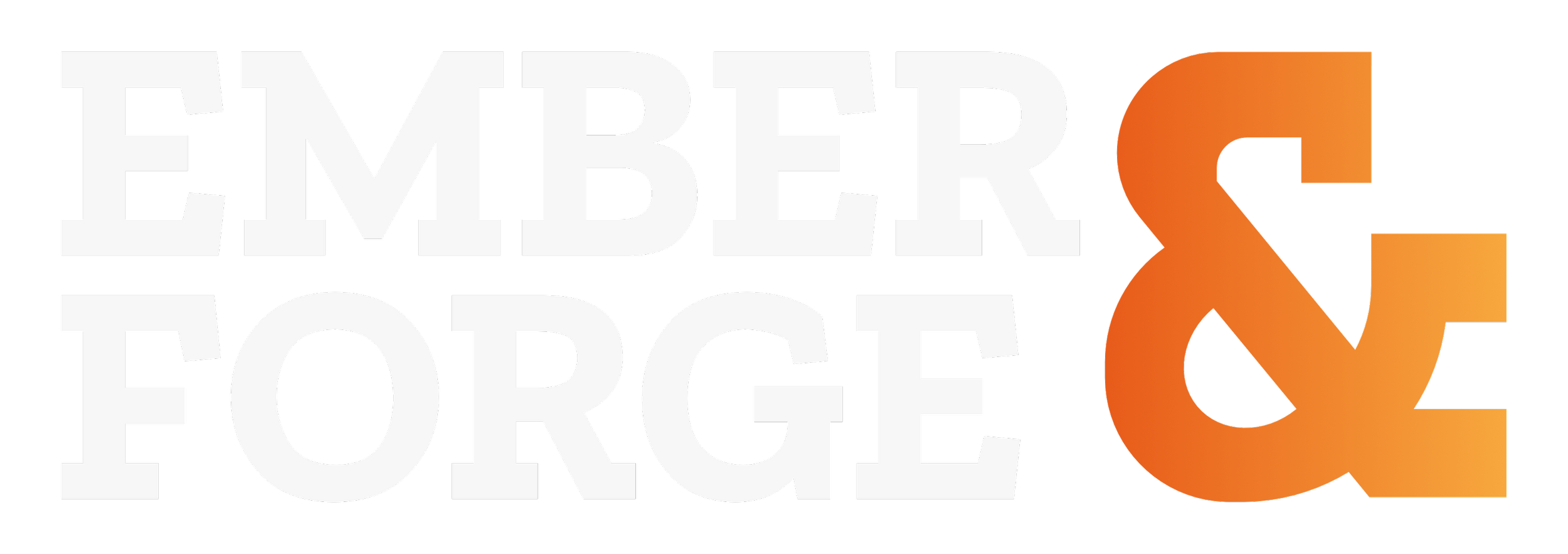 The words "Ember and Forge."