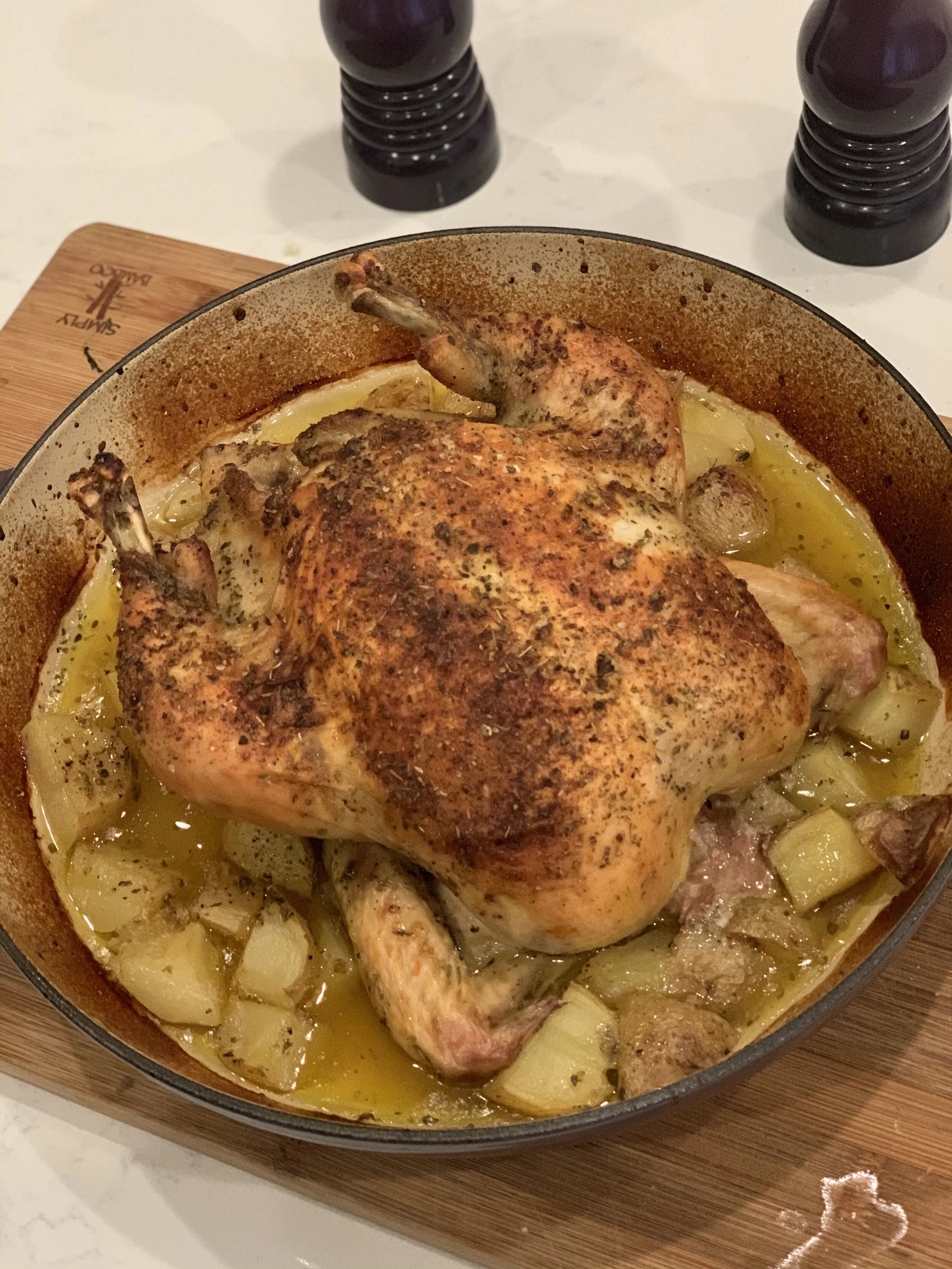 Perfect Roast Greek Chicken