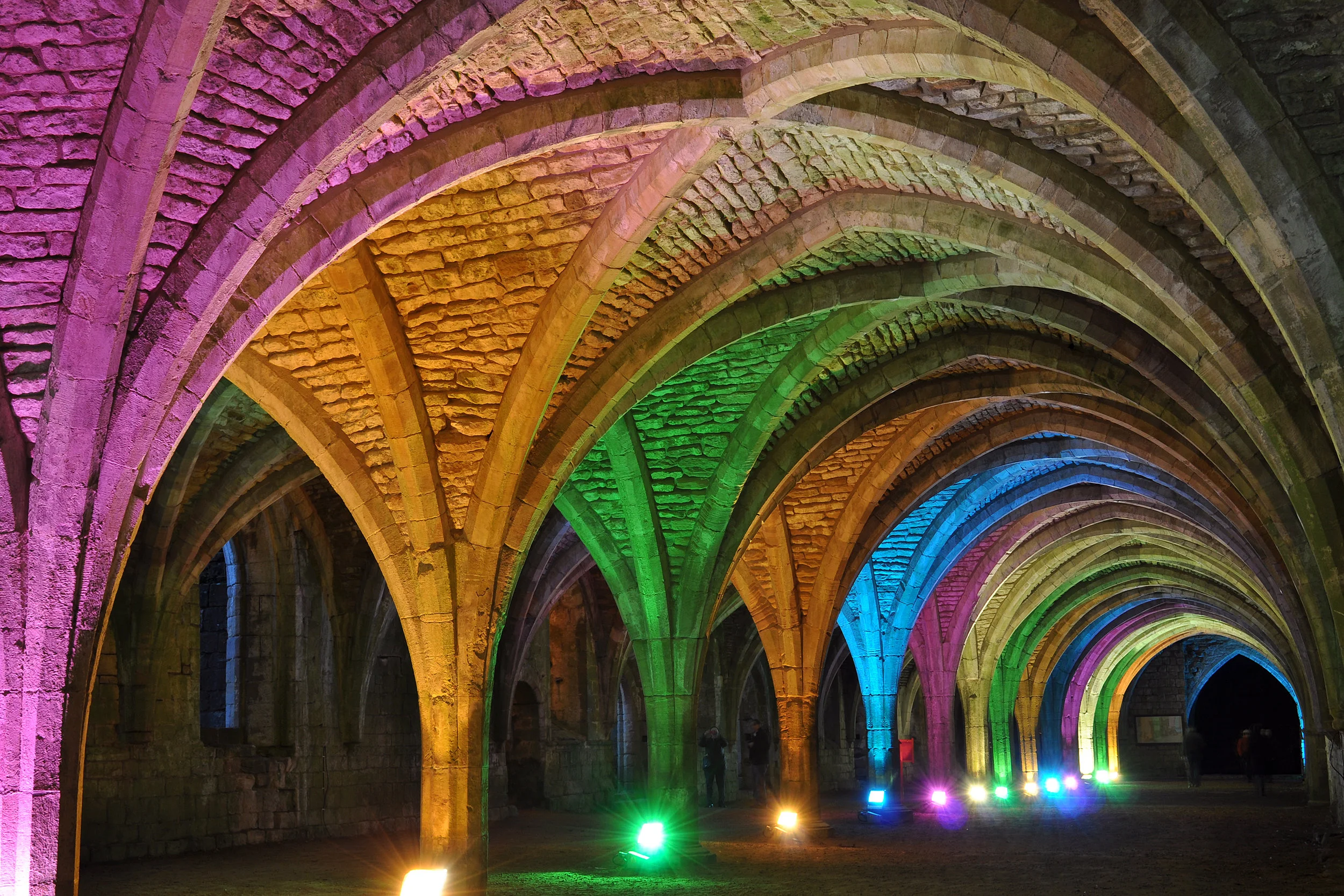  Fountains Abbey, Yorkshire 