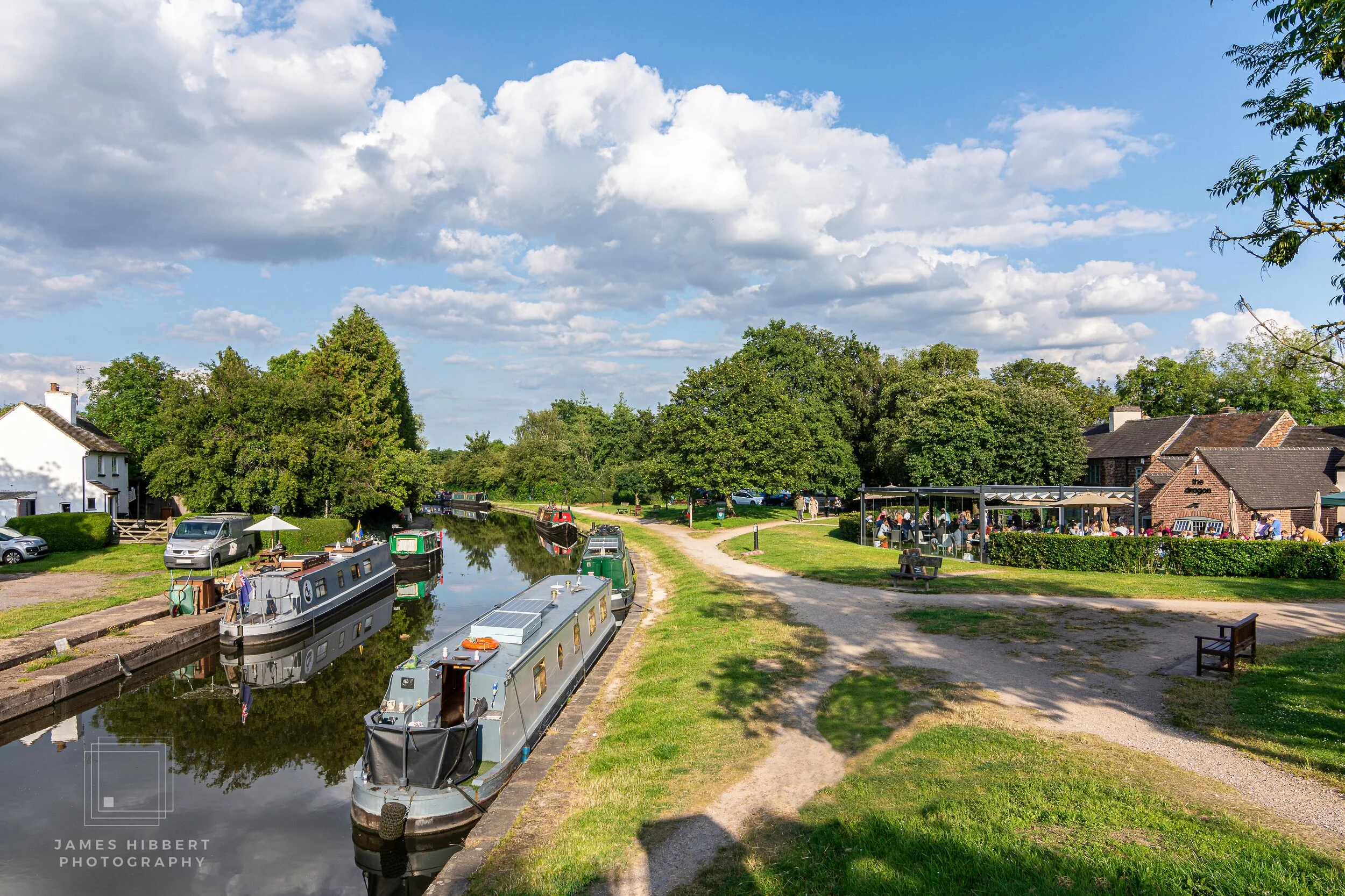 The Canal at Willington 