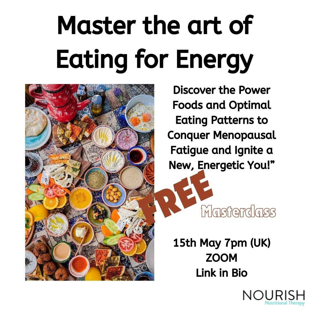 Because it's my birthday this week .. and I'm a bit weird like that .. I am hosting a free live masterclass to celebrate and you're invited!

This is for you if you have menopause fatigue, are fed-up with not having the energy you used to have and ar