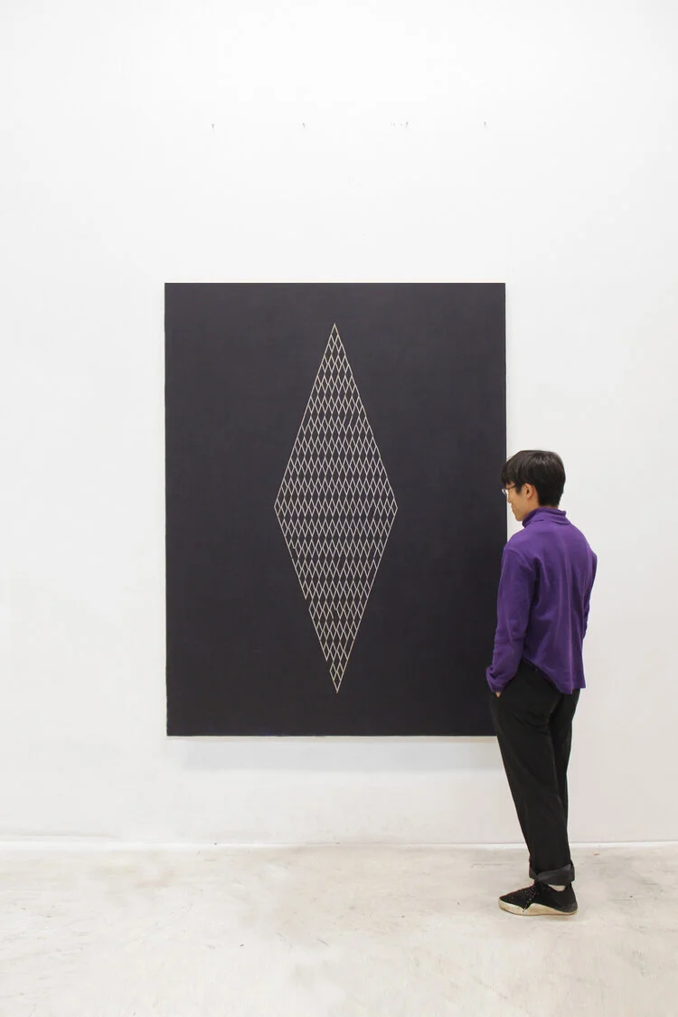 672 Lines in Silver, 2019