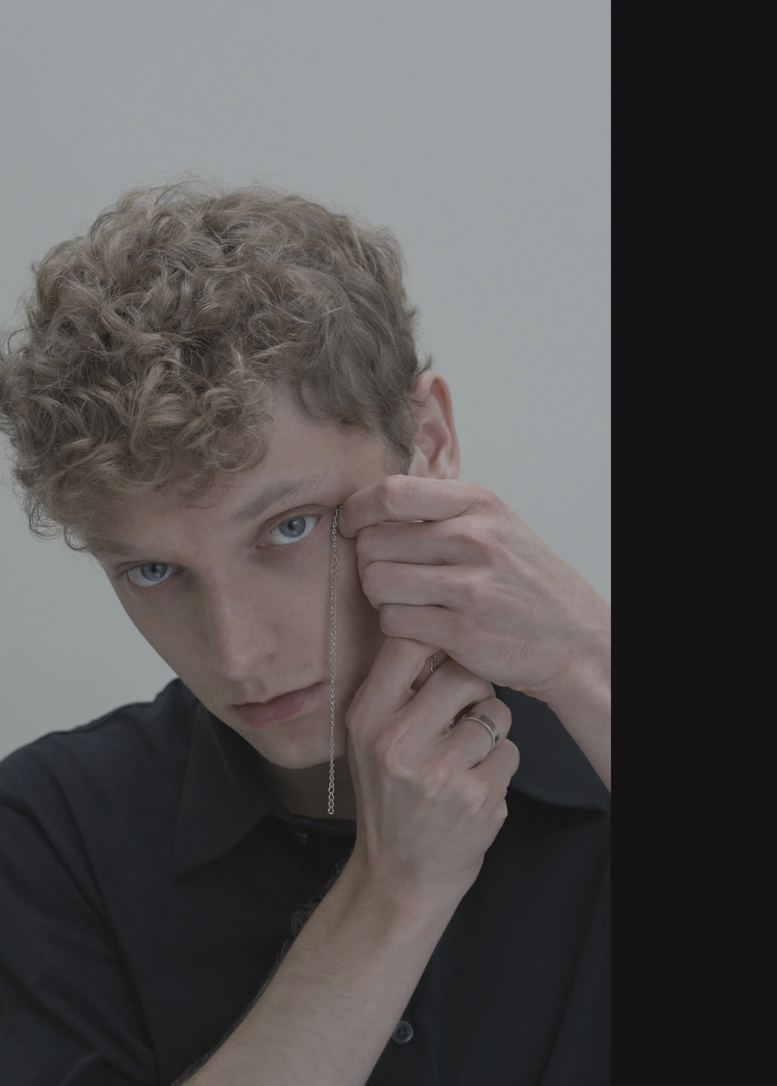 Controllable/Uncontrollable Tears—Leo with cable chains, 2022