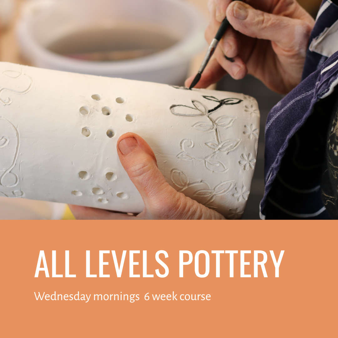 All Levels Pottery - Wednesdays 10am-12.30pm