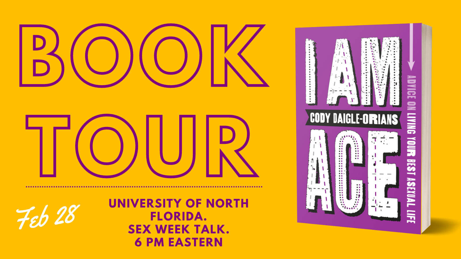 BOOK EVENT: University of North Florida: Sex Week