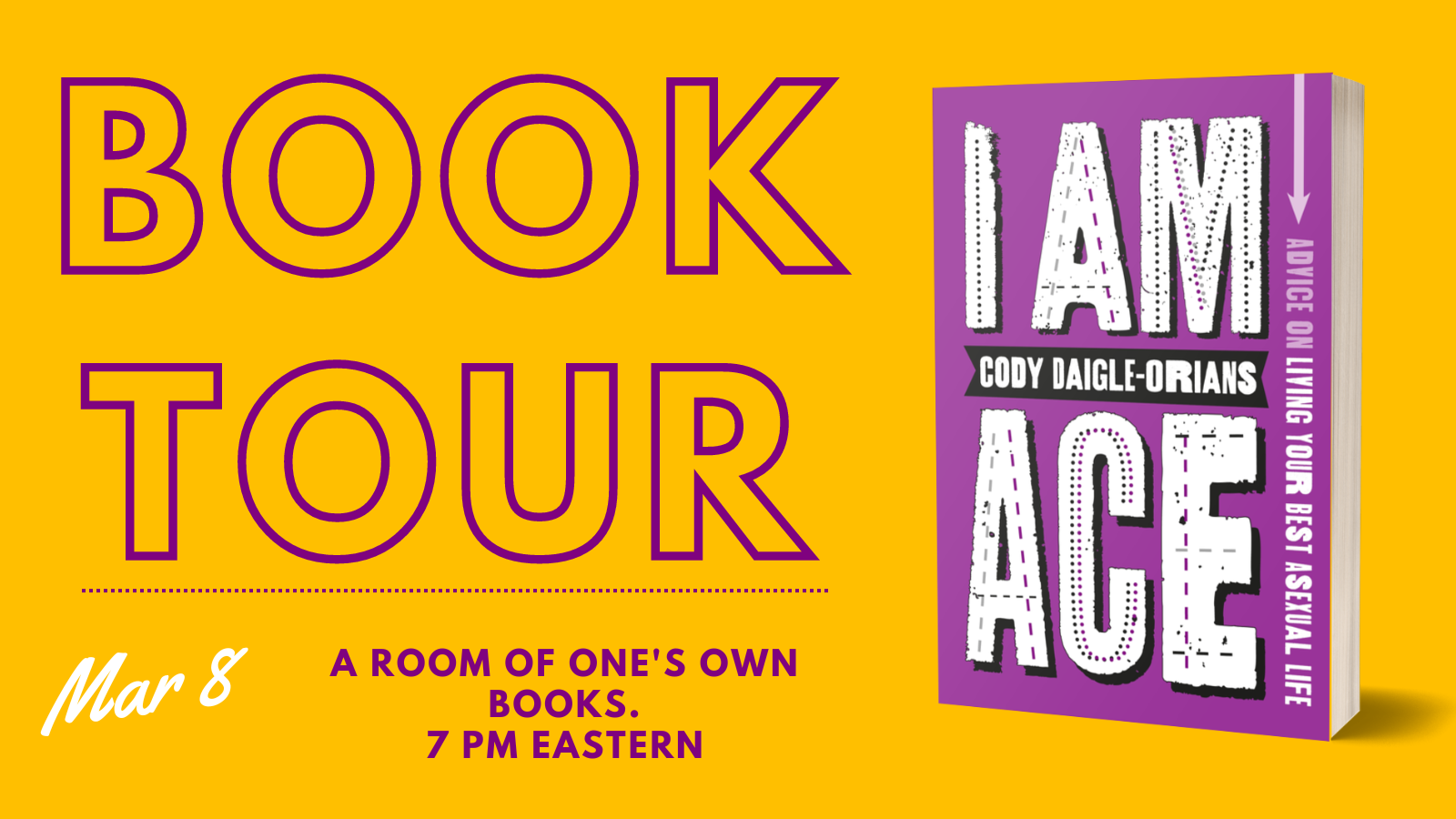 BOOK EVENT: A Room of One's Own Books (virtual)