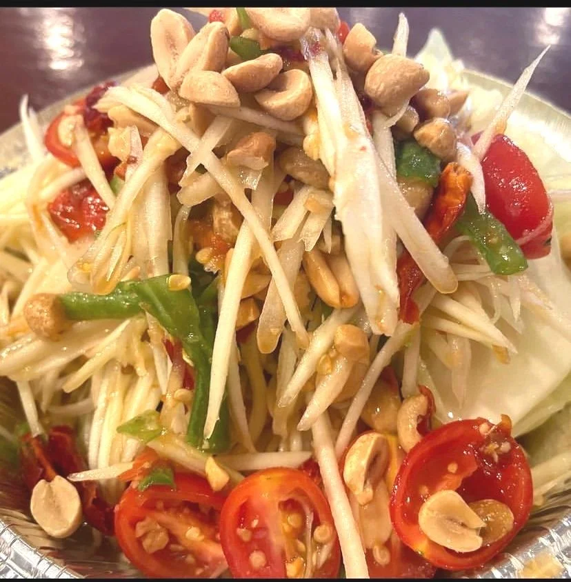  Spicy Green Papaya Salad Spring -Summer only 