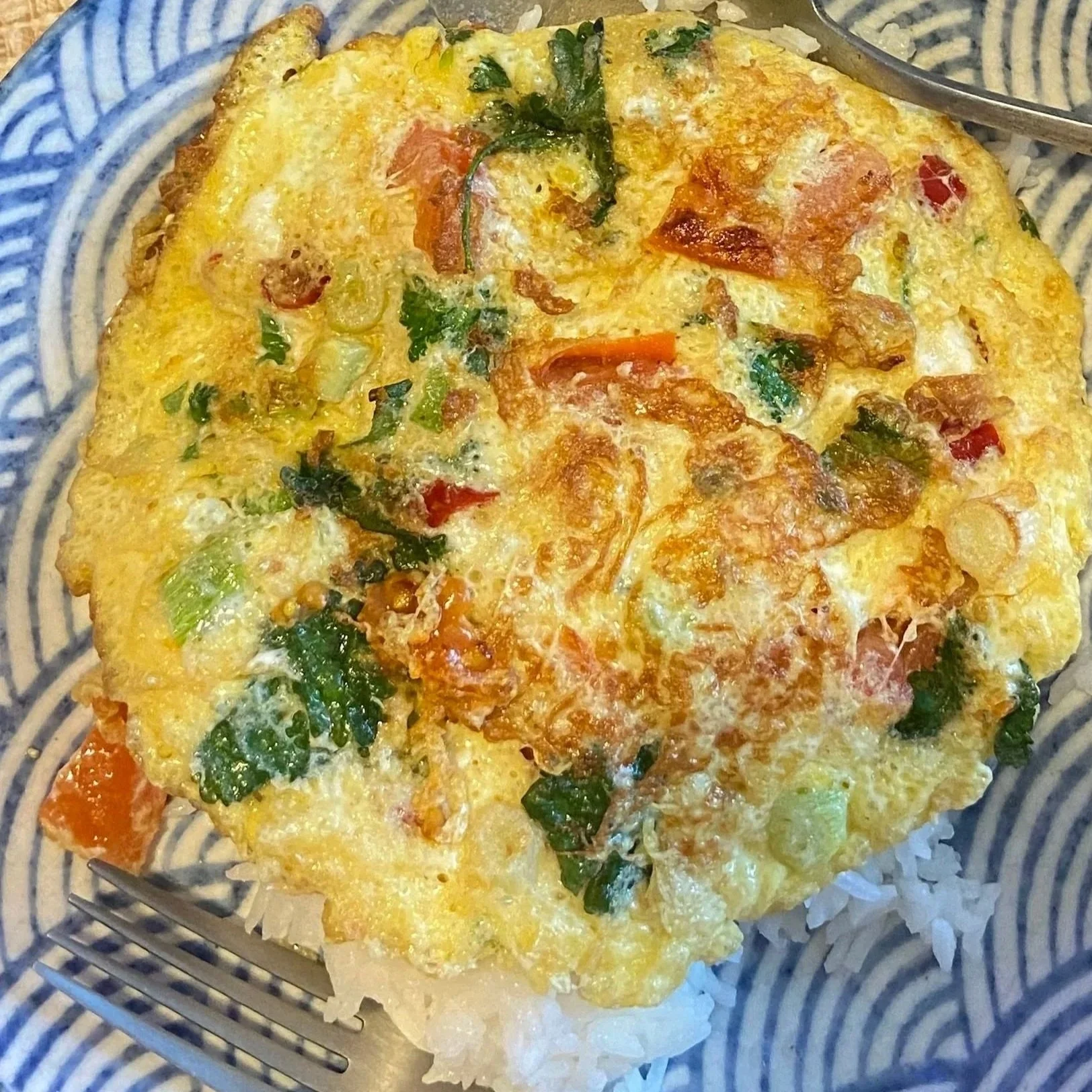 Kao Khai Jeaw ( Omlette Over Rice)
