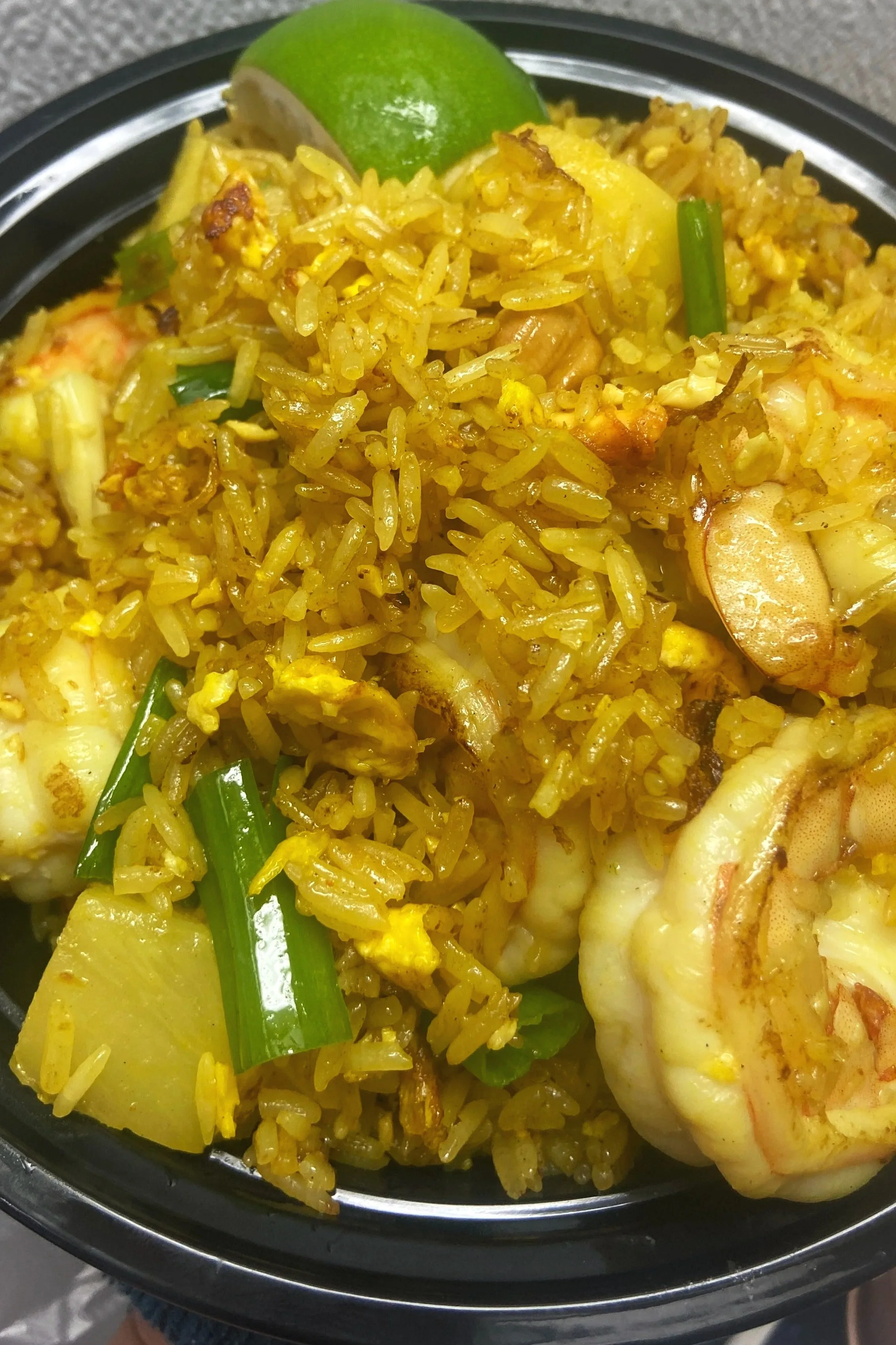 Shrimp Pineapple Fried Rice