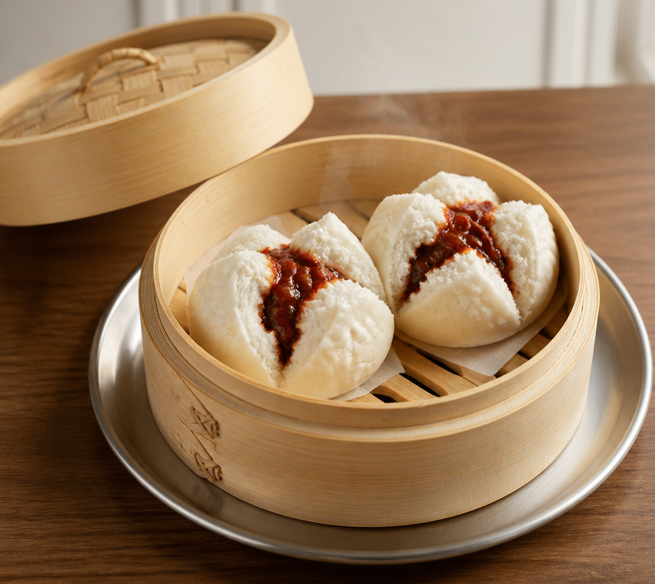 Steamed Roast Pork Bun $10