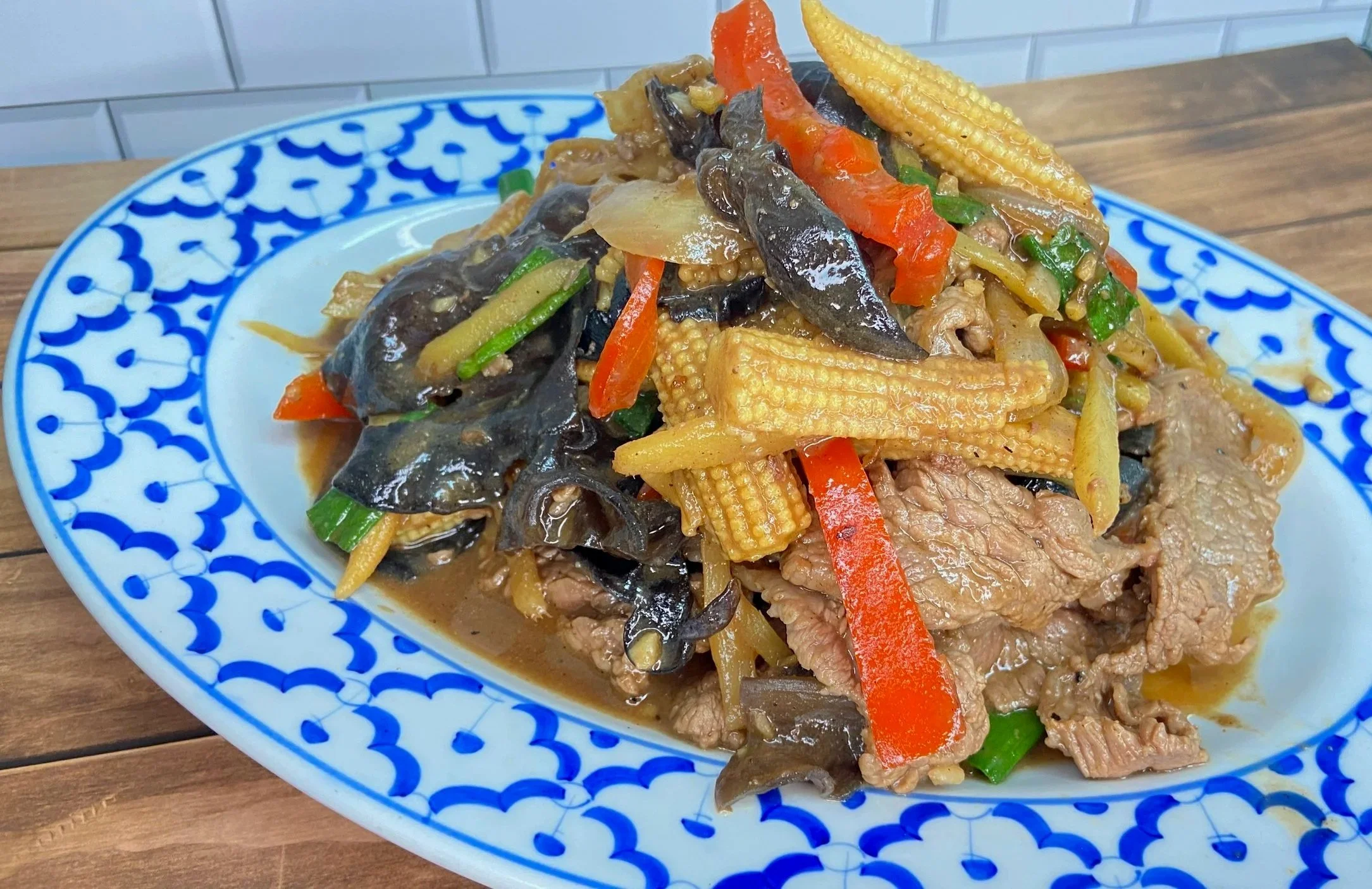 Pad Ginger with Beef