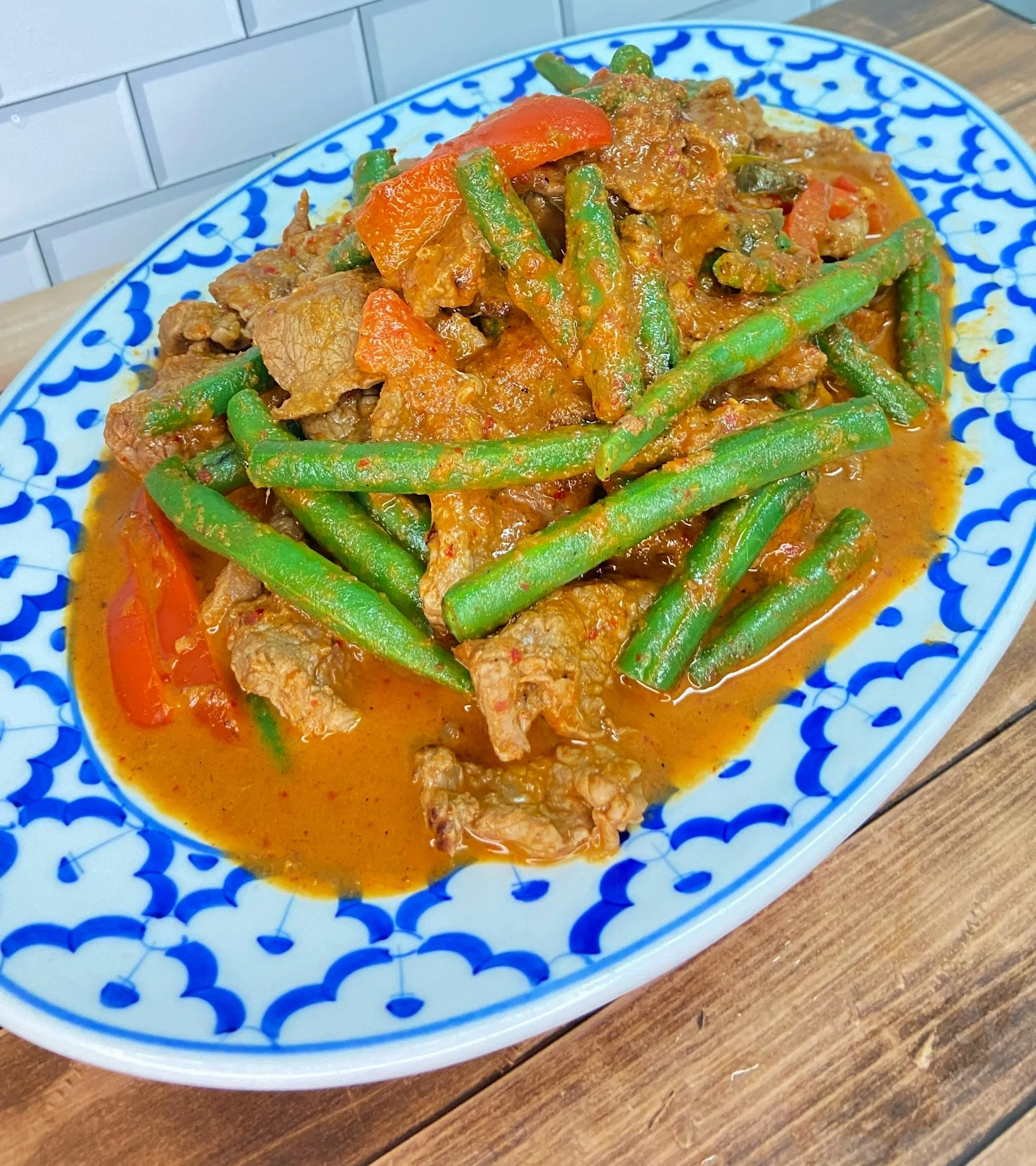 Pad Prik Khing with Beef