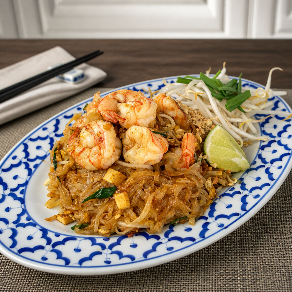 Pad Thai Noodle with Shrimp
