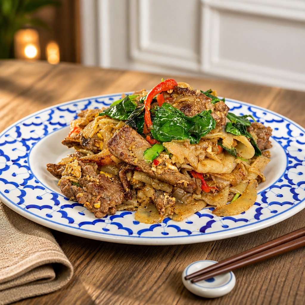 Drunken Noodle with Beef