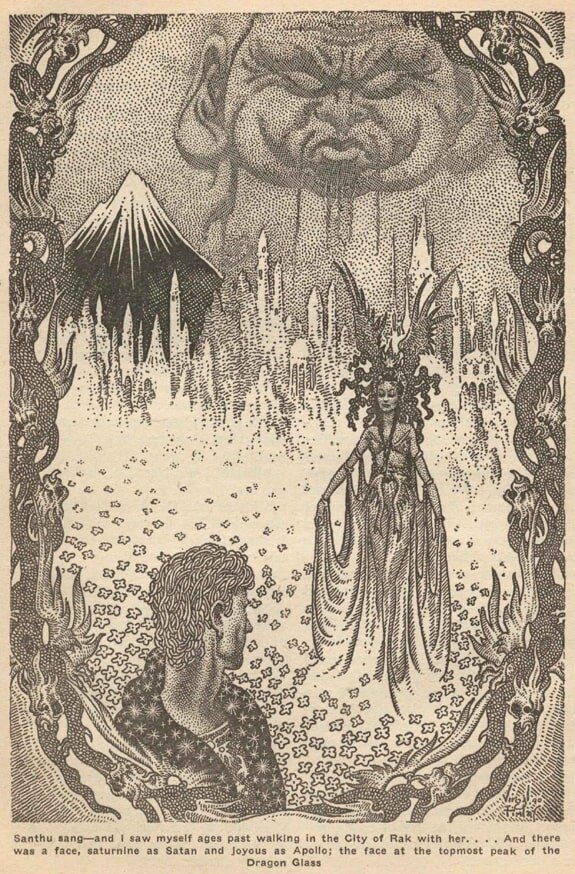 Through the Dragon Glass Abraham Merritt illustrated Virgil Finlay-min.jpg