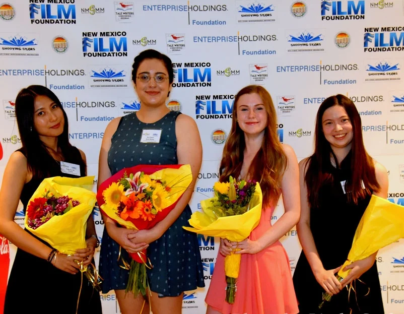 From left, Ruochen Bo, Sara Casaus, Lily Wickstrom, and Kiki Gonglewski. Photo by Linda Carfagno.