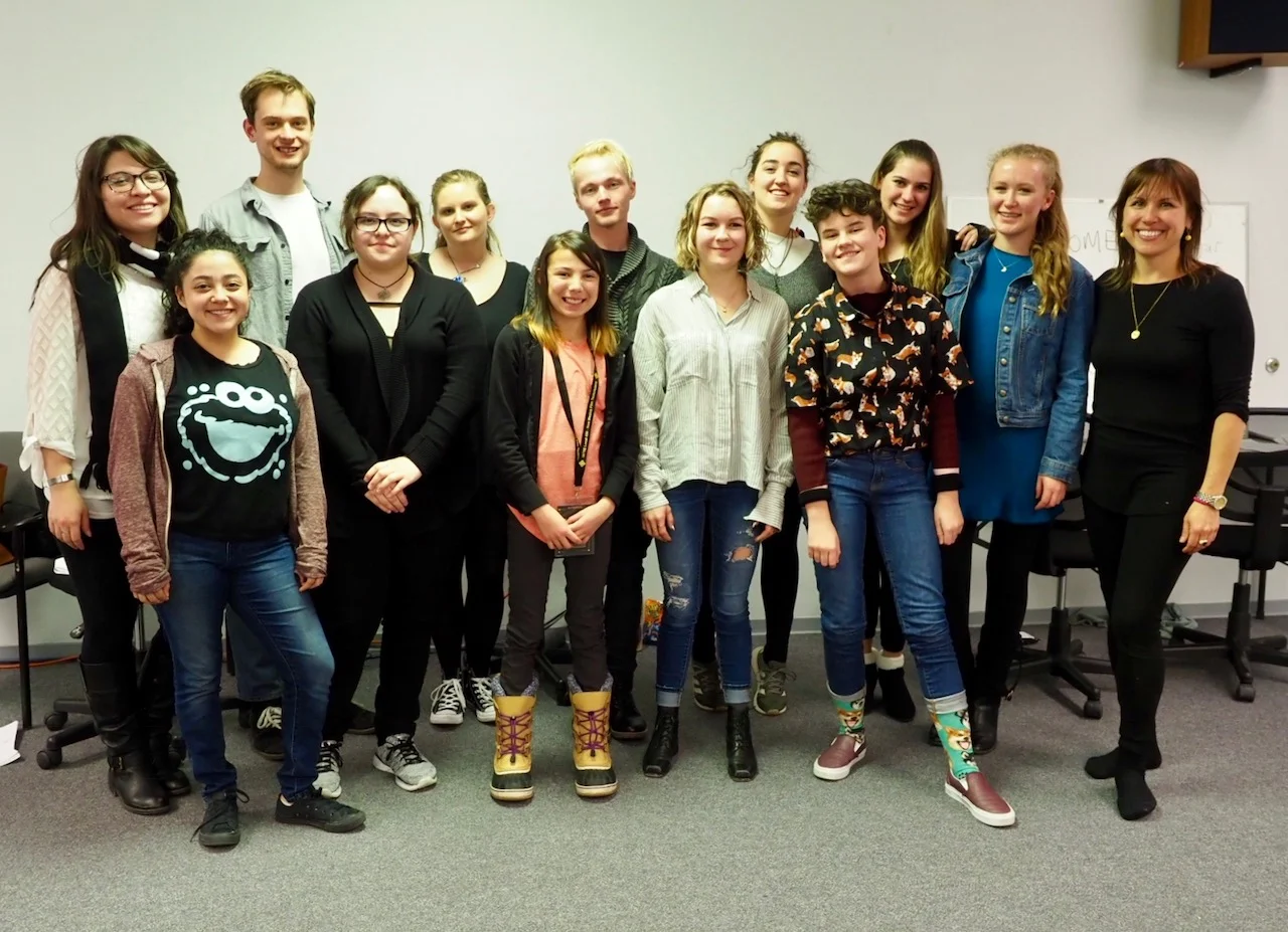 NMGMM Mentees and Actors in the Santa Fe Workshop, March 2018.