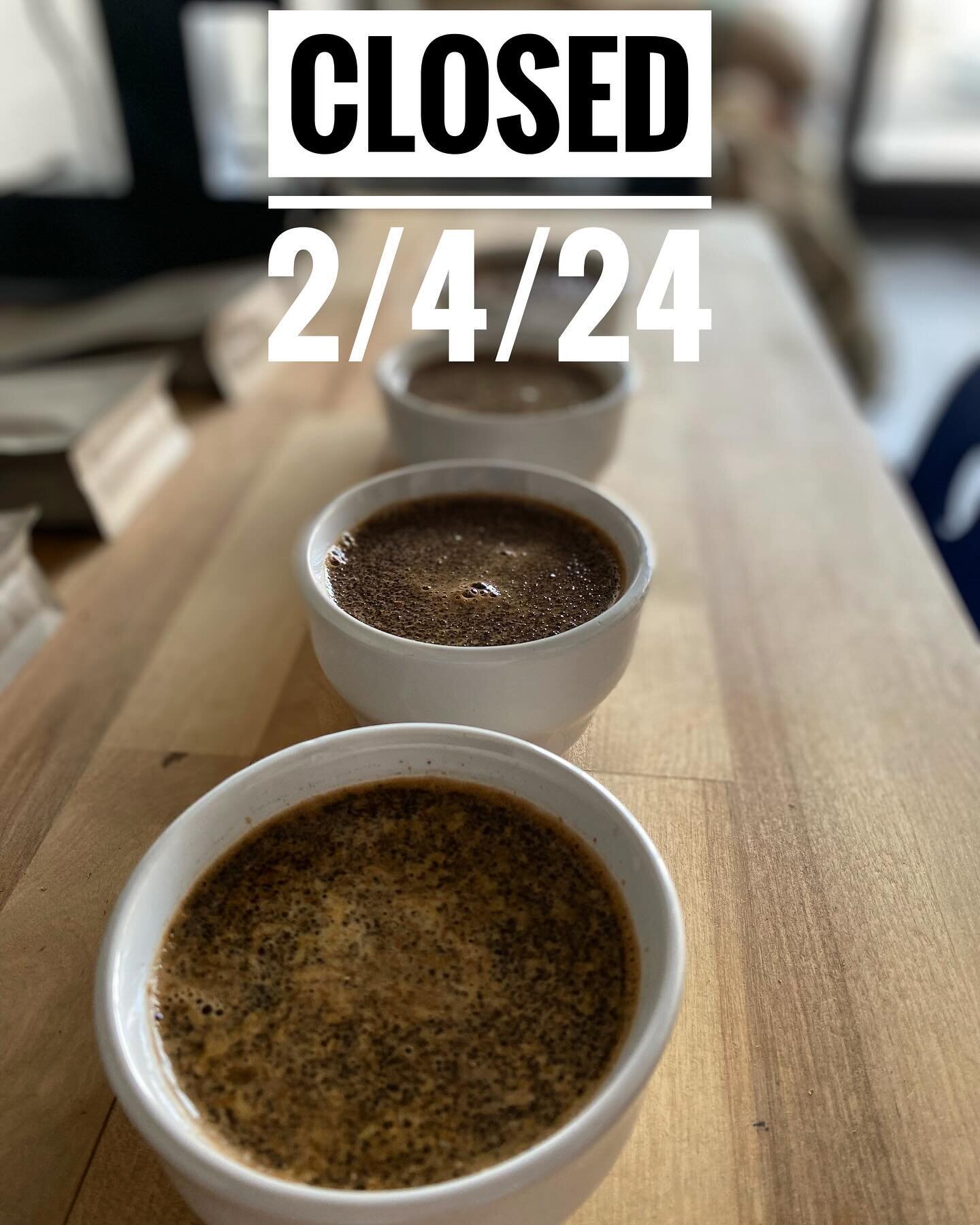 Sorry, but we&rsquo;ll be unexpectedly closed today, February 2nd.