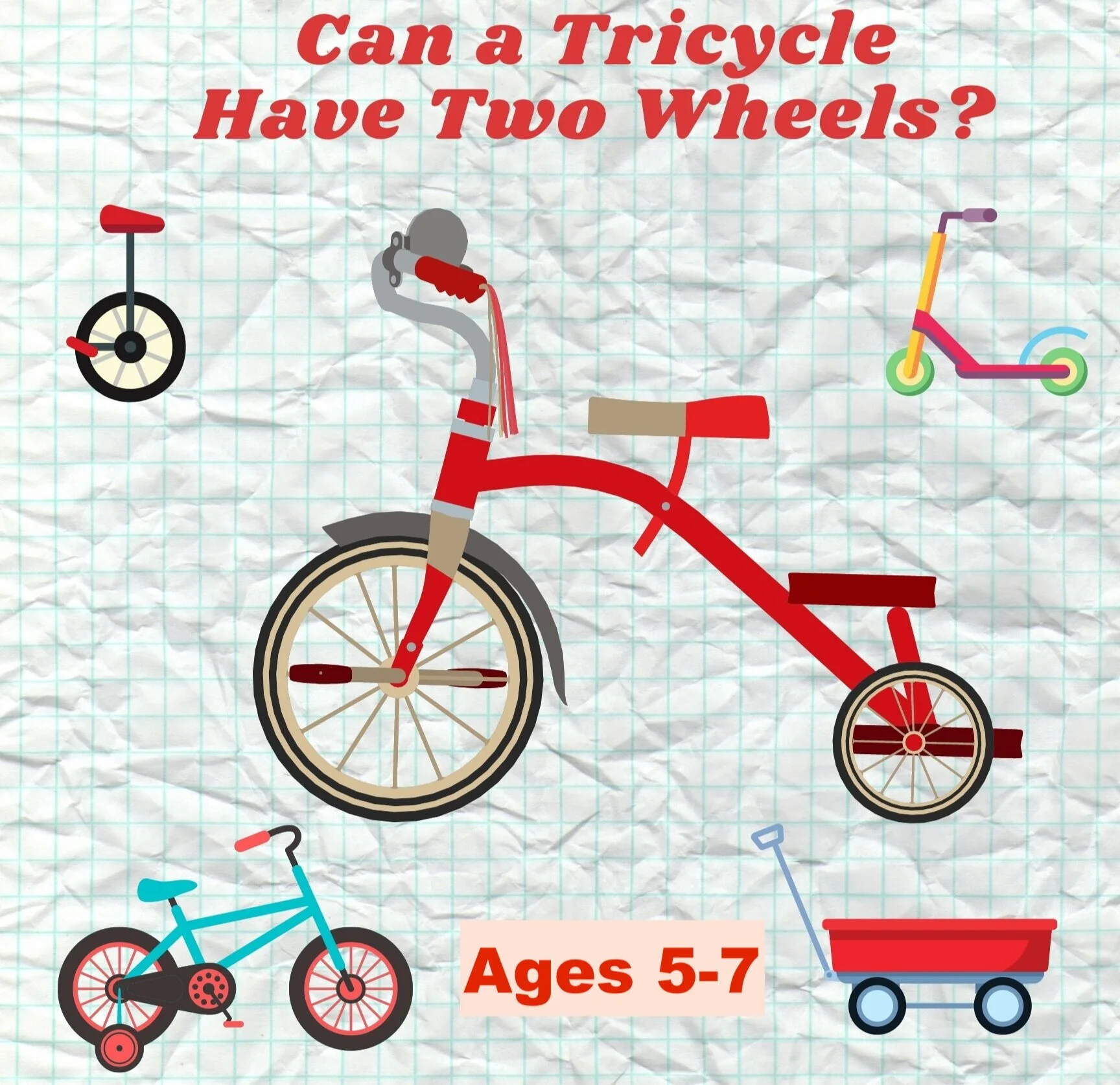 Can a Tricycle Have Two Wheels?