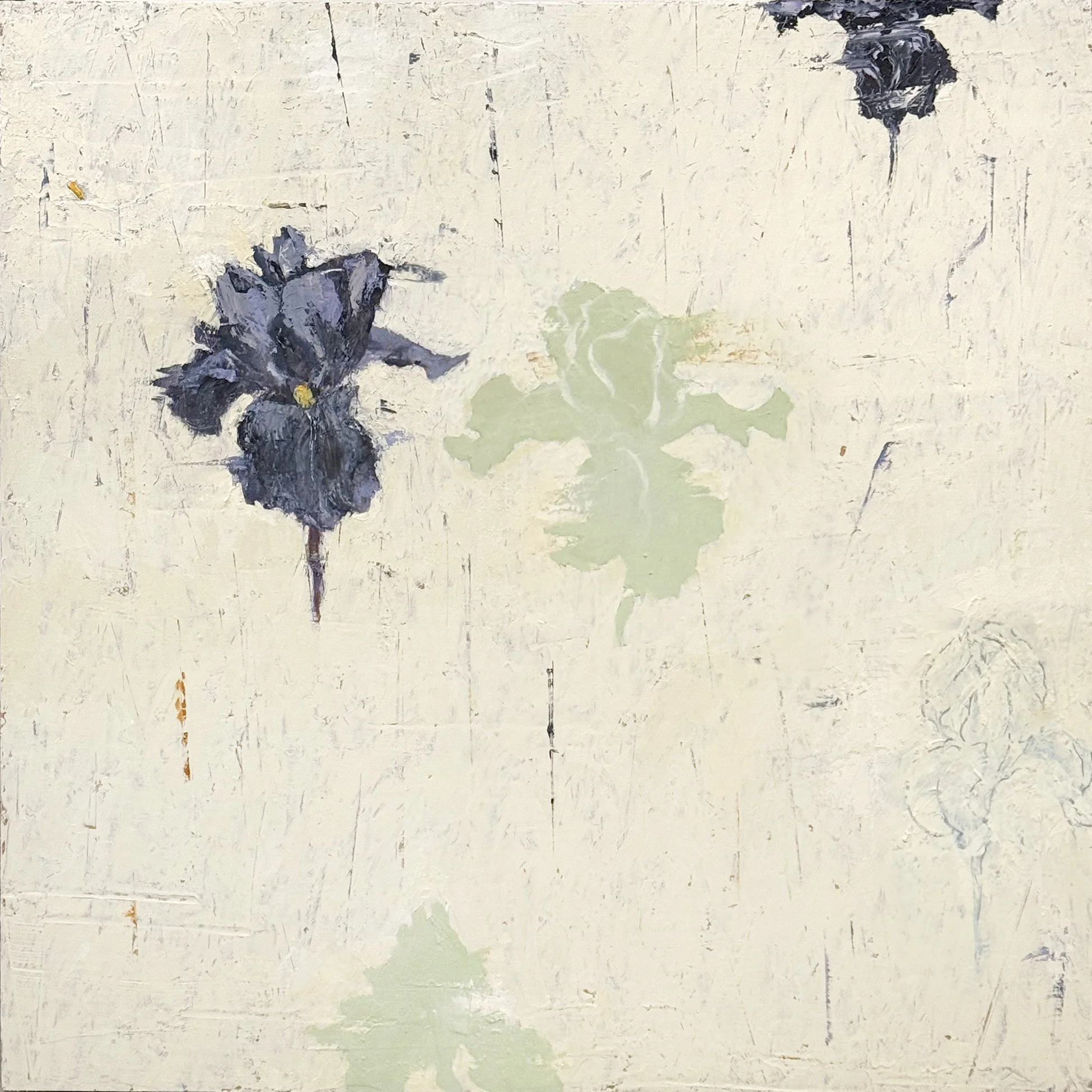 Thoughts on Spring - 30 x 30" - Oil on panel