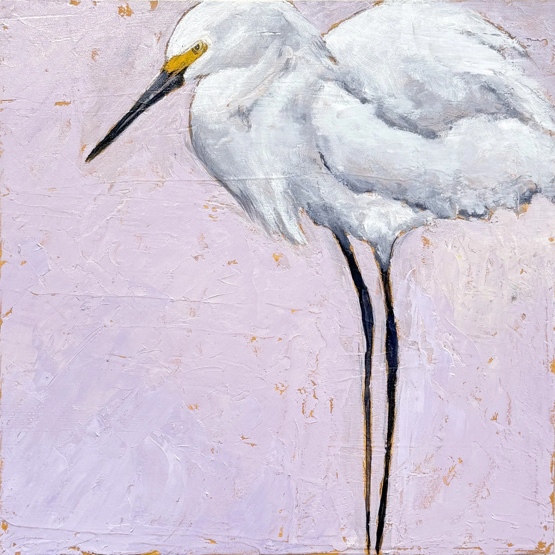 Waiting - 12 x 12" oil on panel