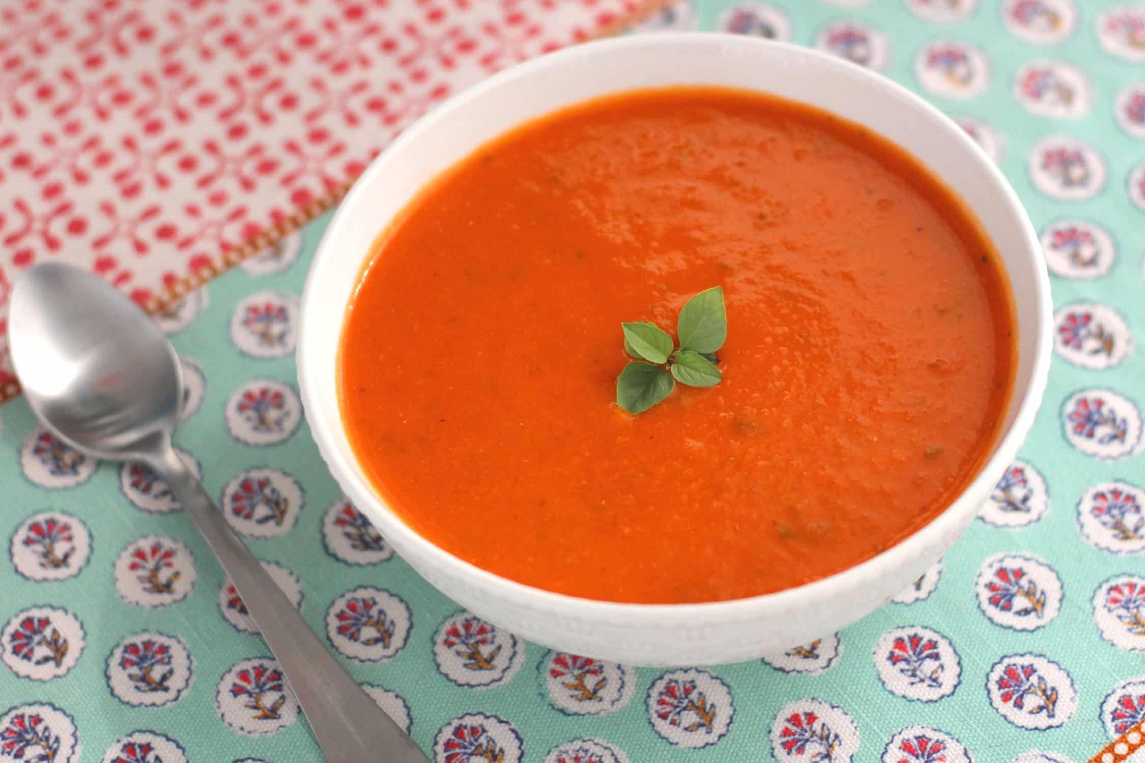 Creamy Tomato Basil Soup