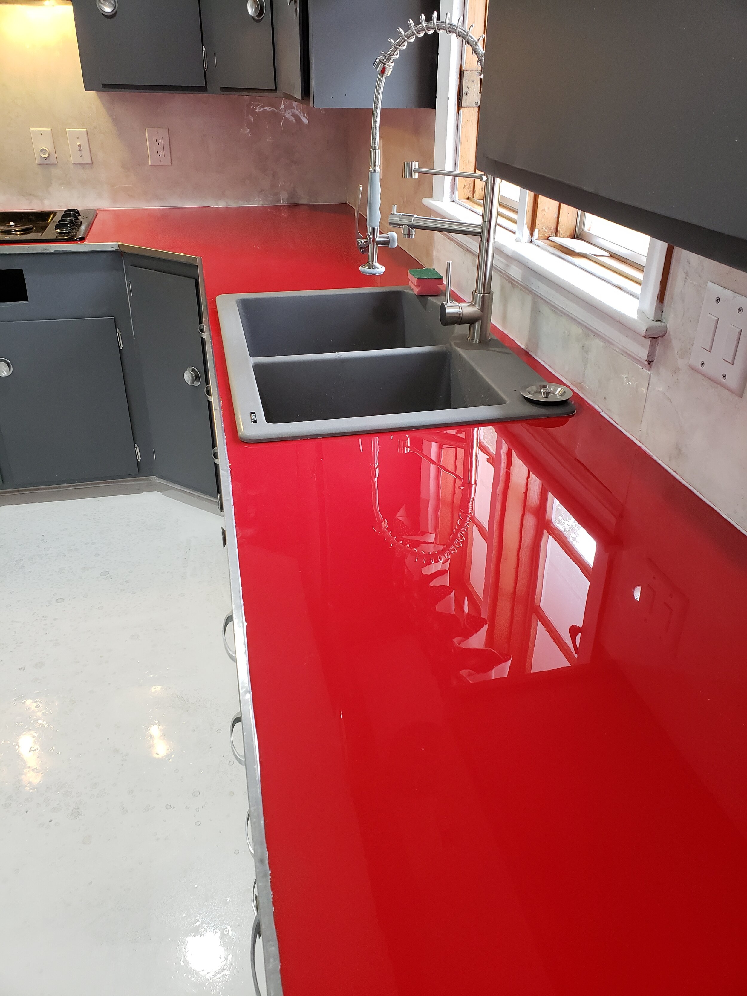 Countertops Cool Epoxy Surfaces By, Red Formica Kitchen Countertops