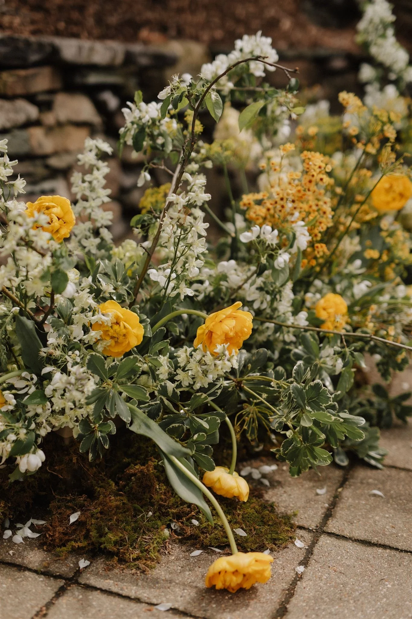 Apricot Floral — By Appointment Only