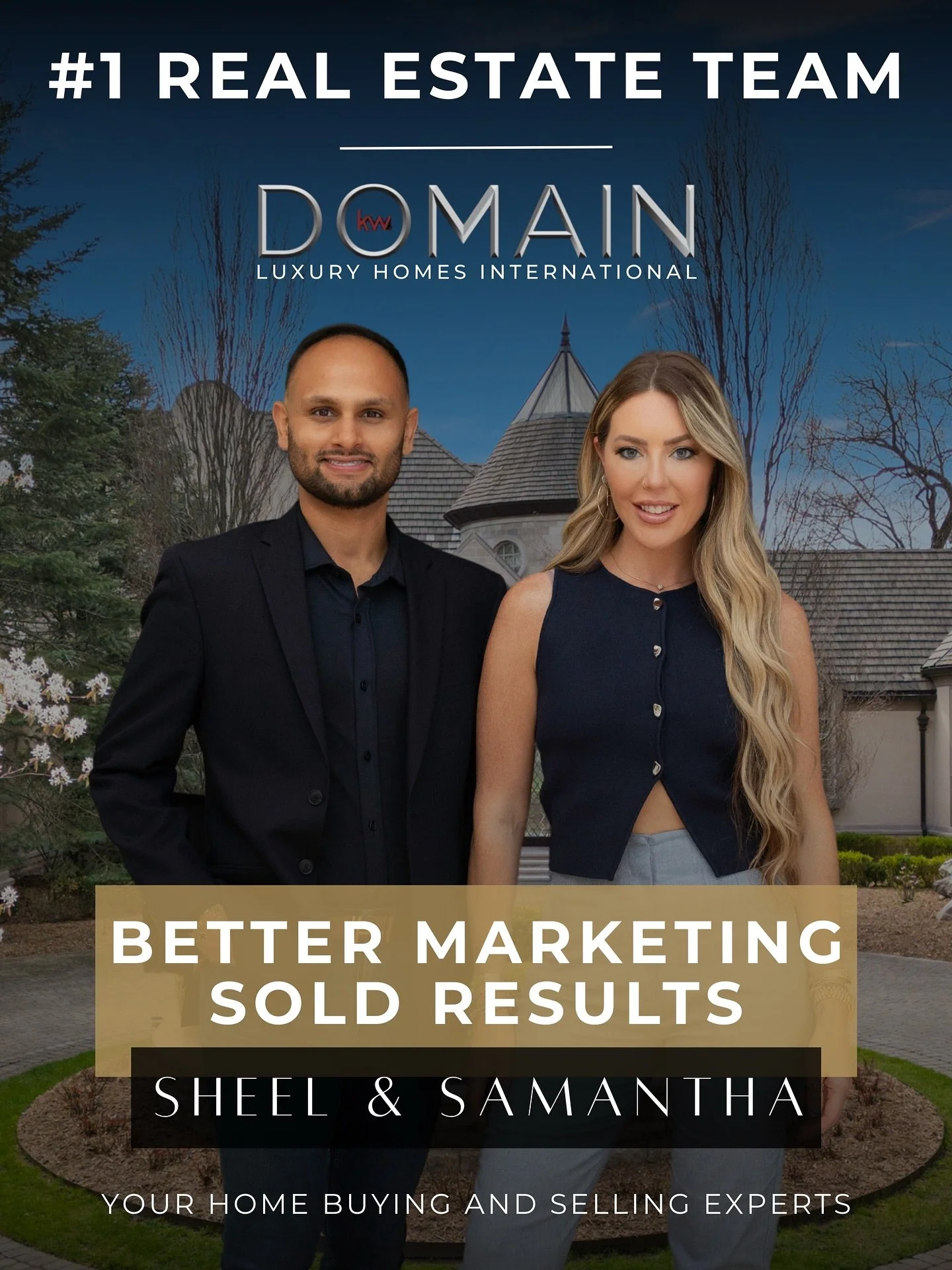 Always First for Clients. 

Month after month, SSRG is proud to be the #1 team in sales at KW Domain, but our greatest accomplishment is the trust we earn from clients at every price point.

Whether it&rsquo;s your first home, your dream home, or an 