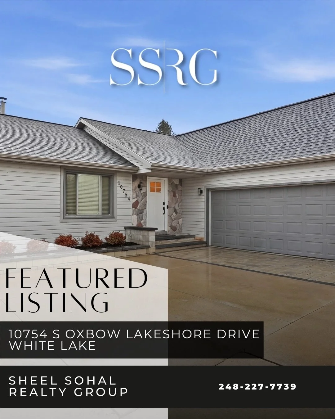Just Listed in White Lake 🙌🏽

An exceptional opportunity to own a beautifully updated ranch across from Oxbow Lake, offering nearly 2,850 square feet of finished living space and thoughtfully upgraded interiors throughout.

This bright, open home f