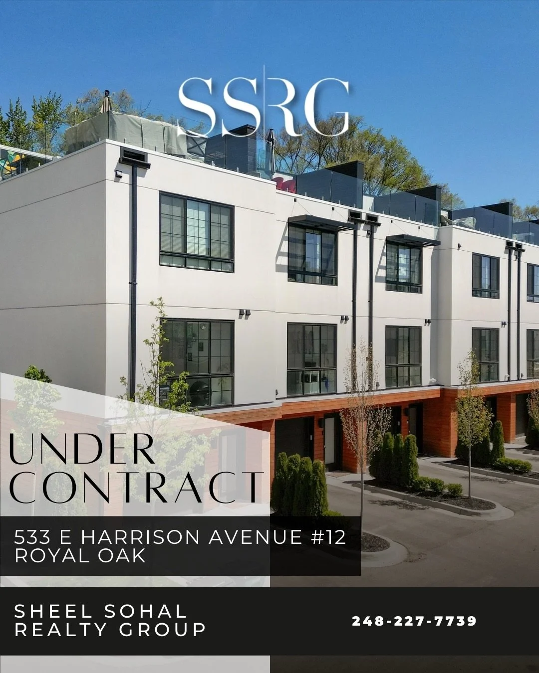 Under Contract in the Heart of Royal Oak 🏁

Another residence at The Harrison Collection is officially under contract.

This beautifully upgraded multi level townhome offered modern architecture, refined finishes, and a lifestyle driven design in on