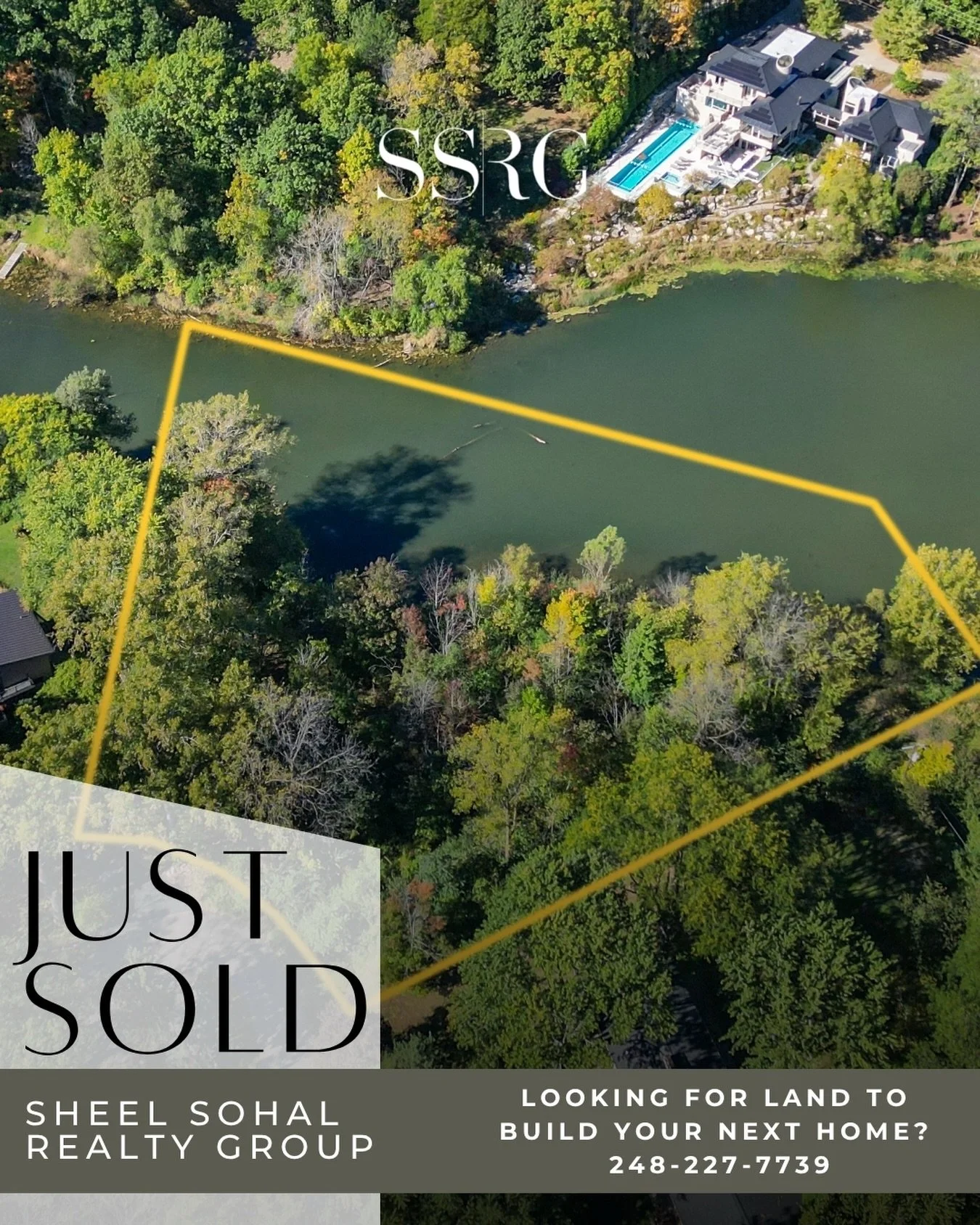 Just Sold Another Waterfront Lot in Bloomfield Hills 🗺️ 

A rare 1+ acre waterfront opportunity has officially sold.Opportunities like this are limited, especially in one of Bloomfield Hills&rsquo; most sought after locations.

Whether it is land, n